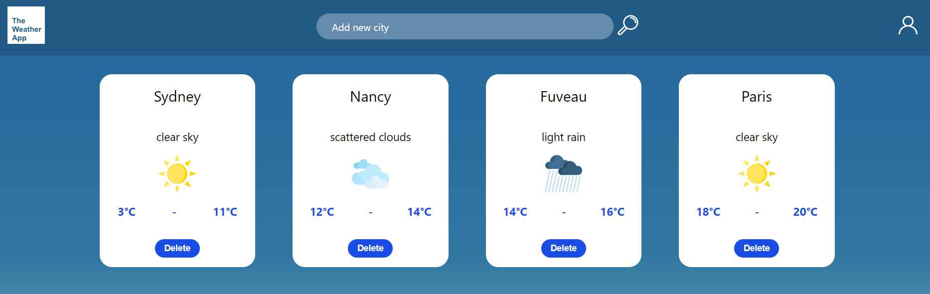 Weather app