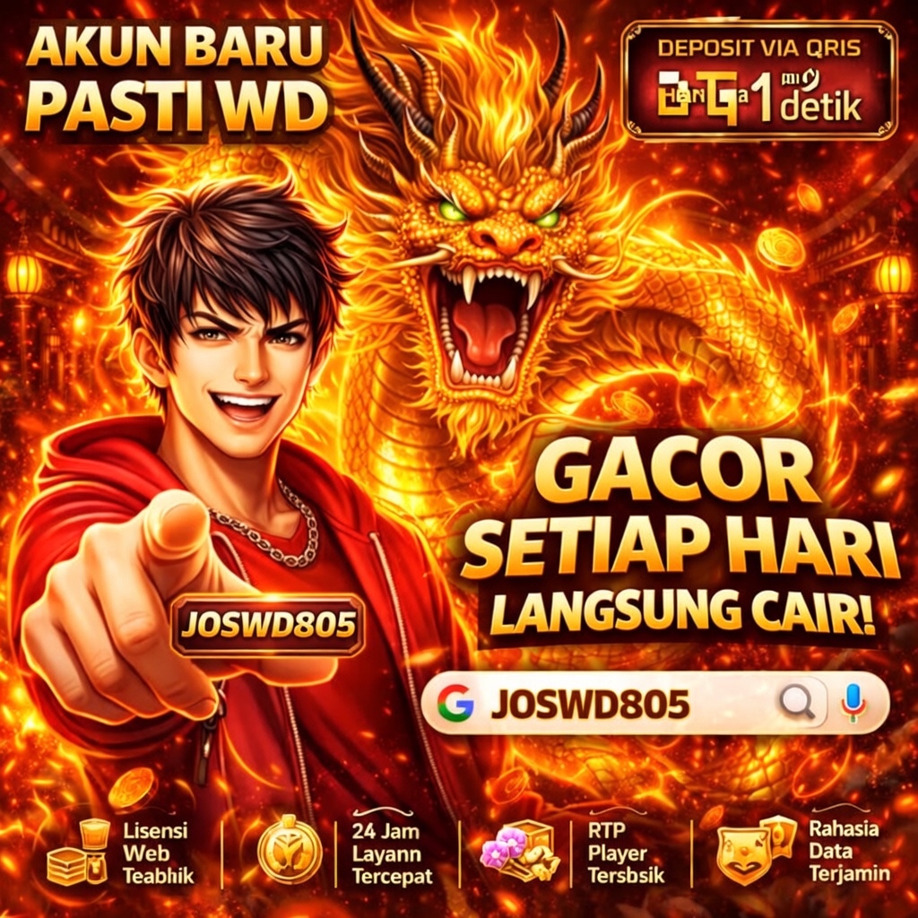 JOSWD805 : Rekomendasi Situs Slot Banjir Jakpot Setiap Hari image 1