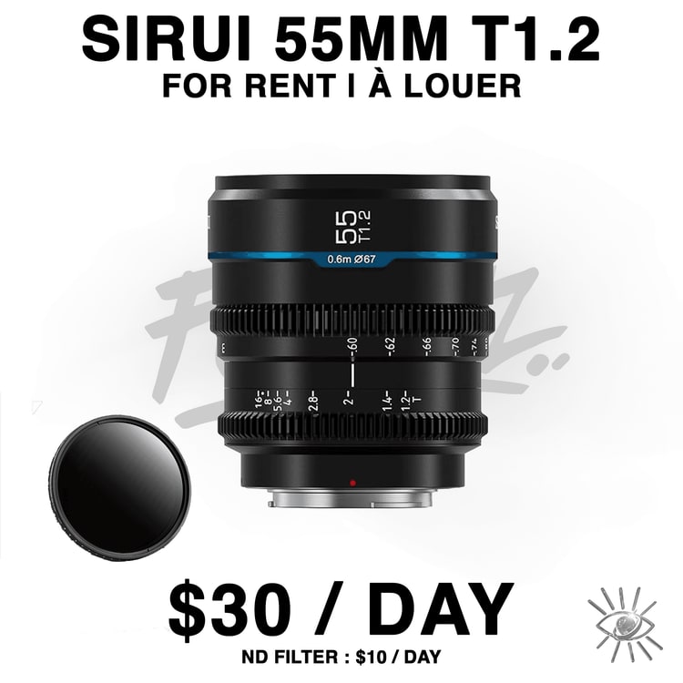 Lens Sirui Nightwalker 55mm