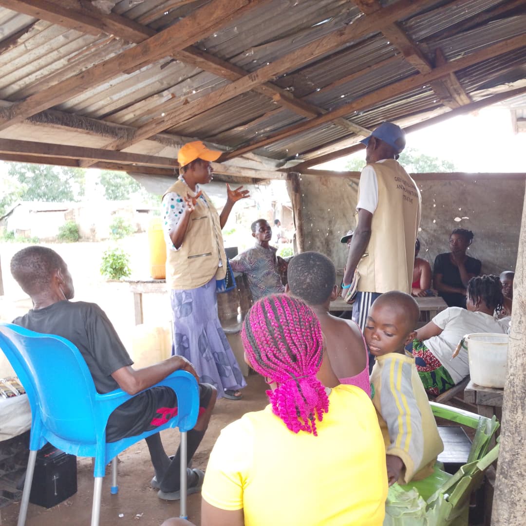 Child Trafficking Sensitization in Adagom 3 Refugee Settlement