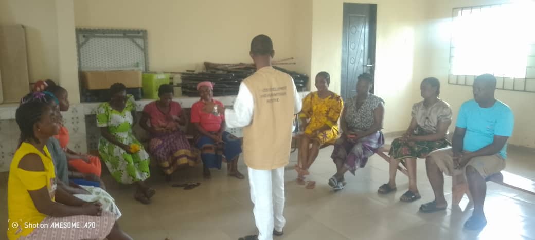 Community sensitization session