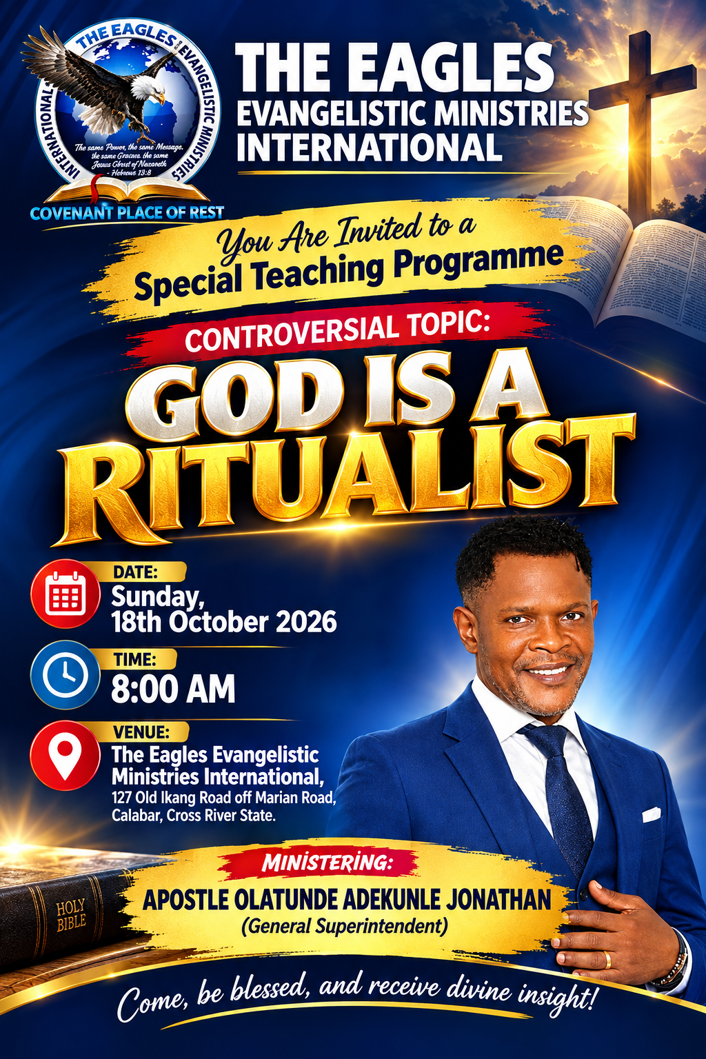 GOD IS A RITUALIST