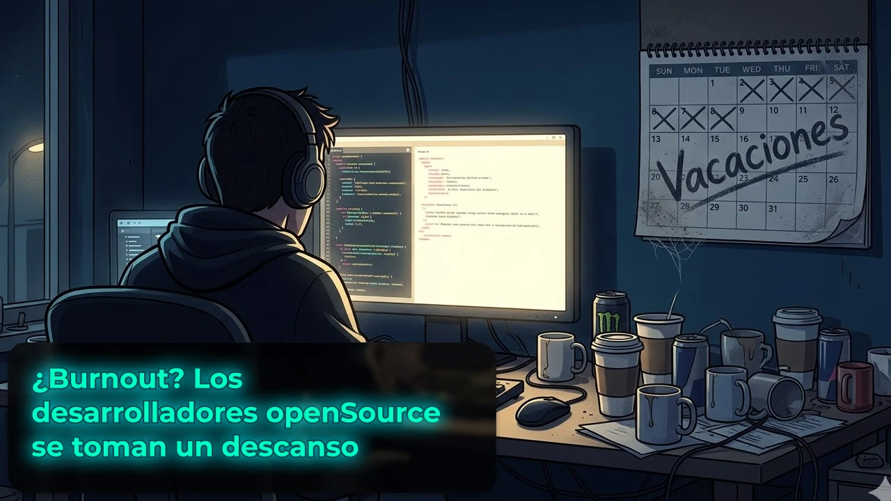 ¿Burnout? Los desarrolladores openSource se toman un descanso