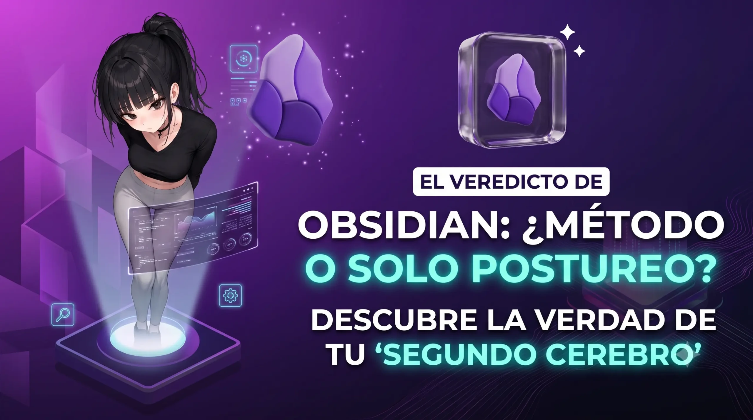 Obsidian: Tu «Segundo Cerebro» es postureo con Complejo de Dios