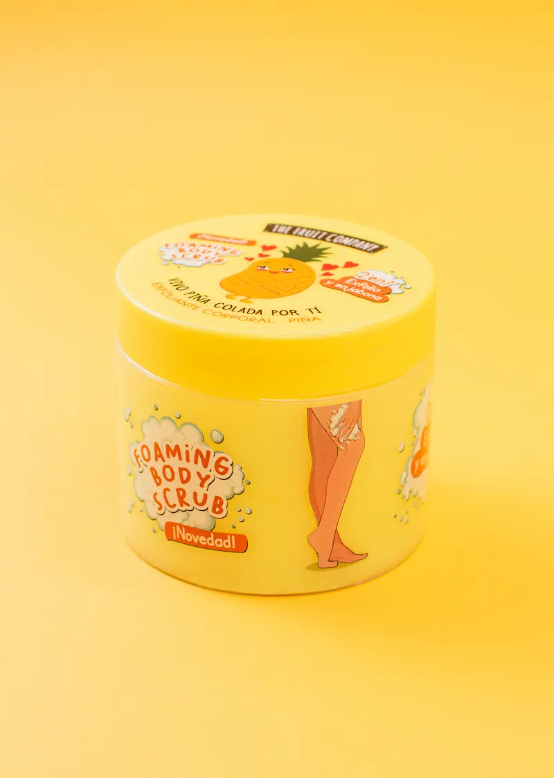 Exfoliante corporal de piña