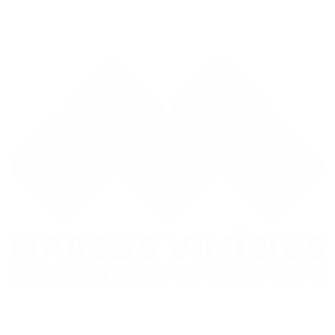 Logo branca Marcus Vinícius Corretor de Imóveis - Lotes Pouso Alegre