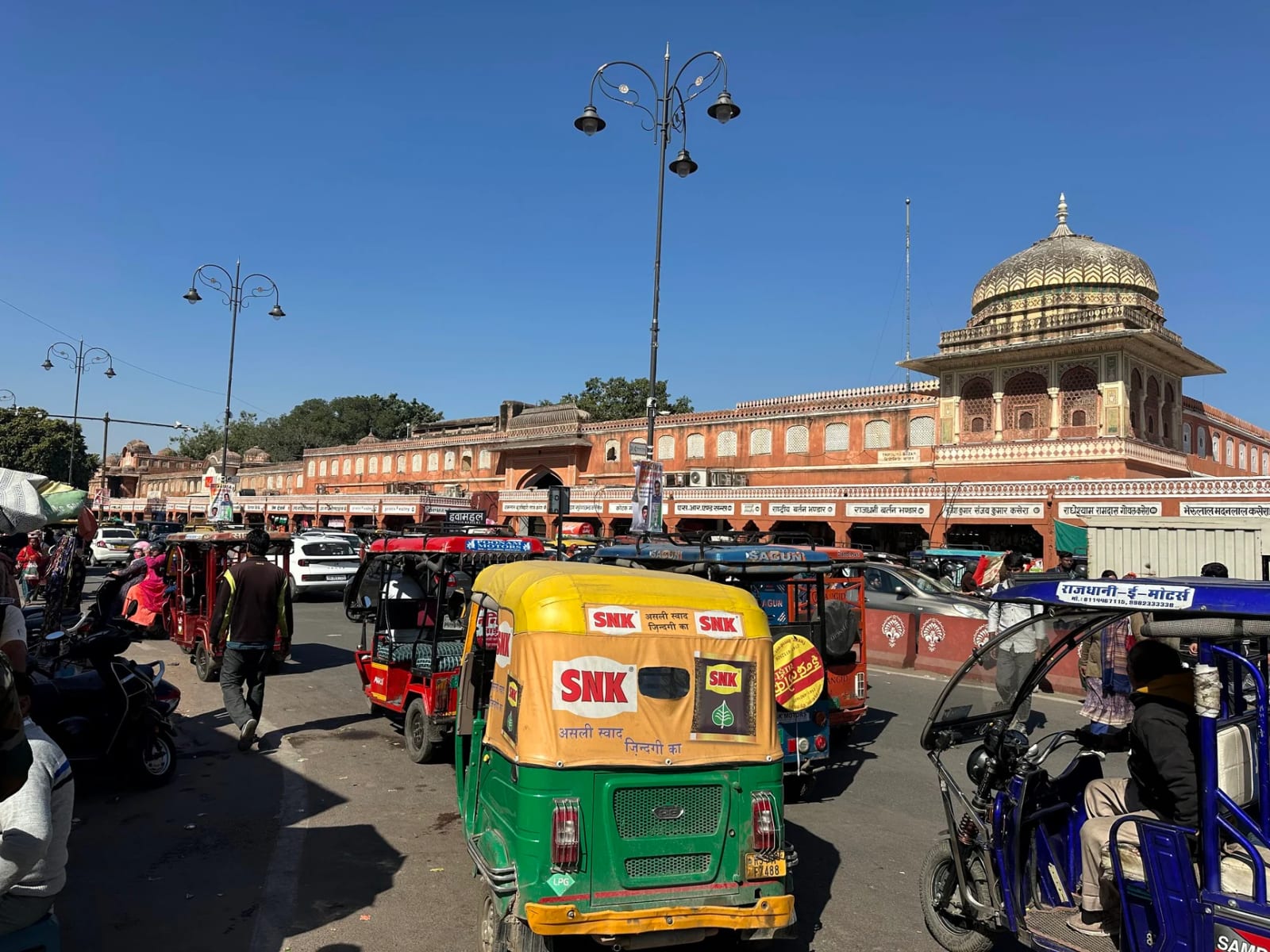 Badi Chaupad street food area in Jaipur, explored on Thela Khojo