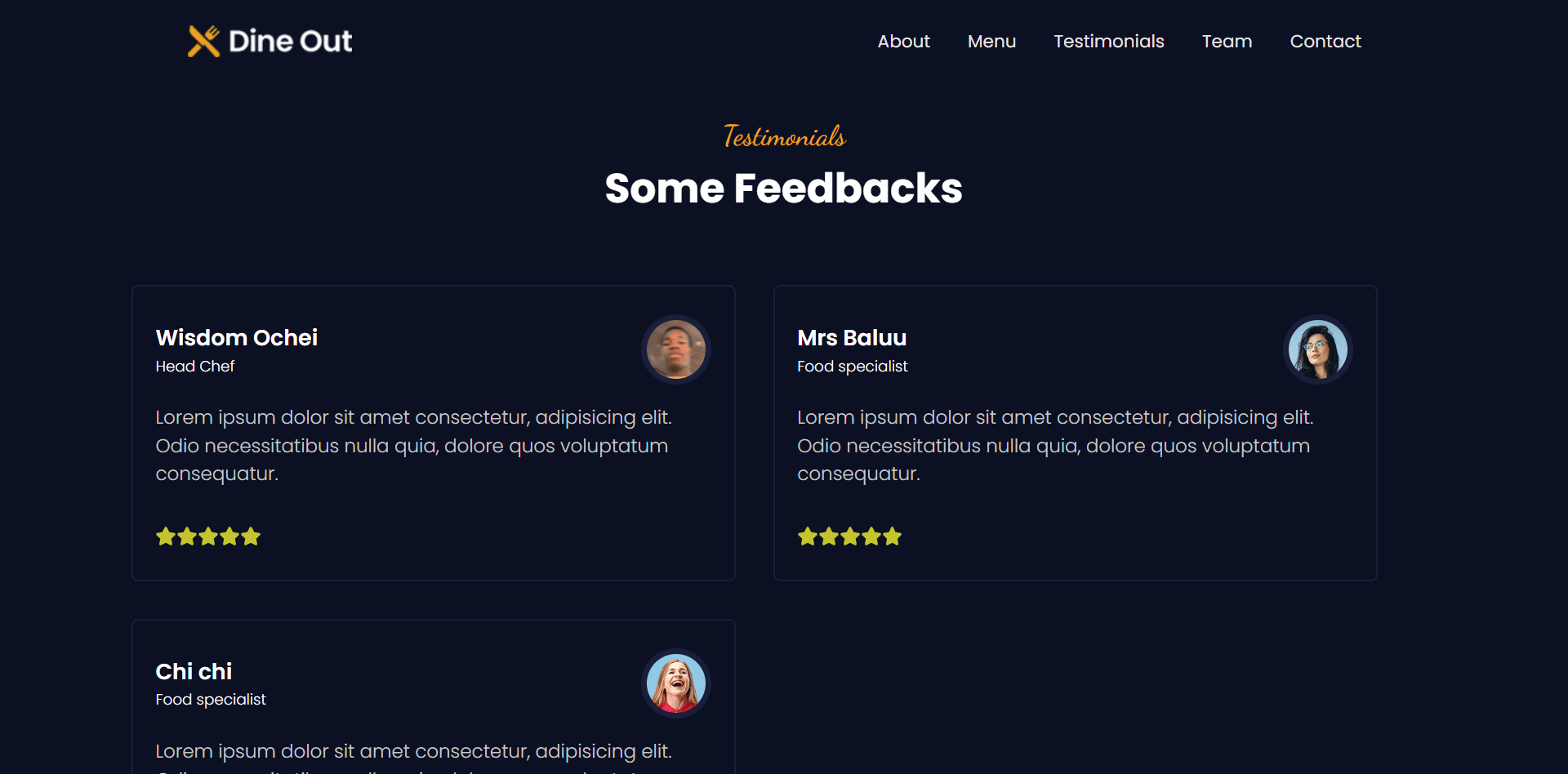 Dine Out Screenshot 5