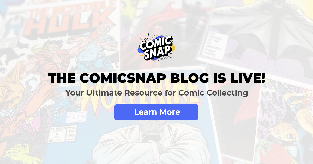 Welcome to the ComicSnap Blog