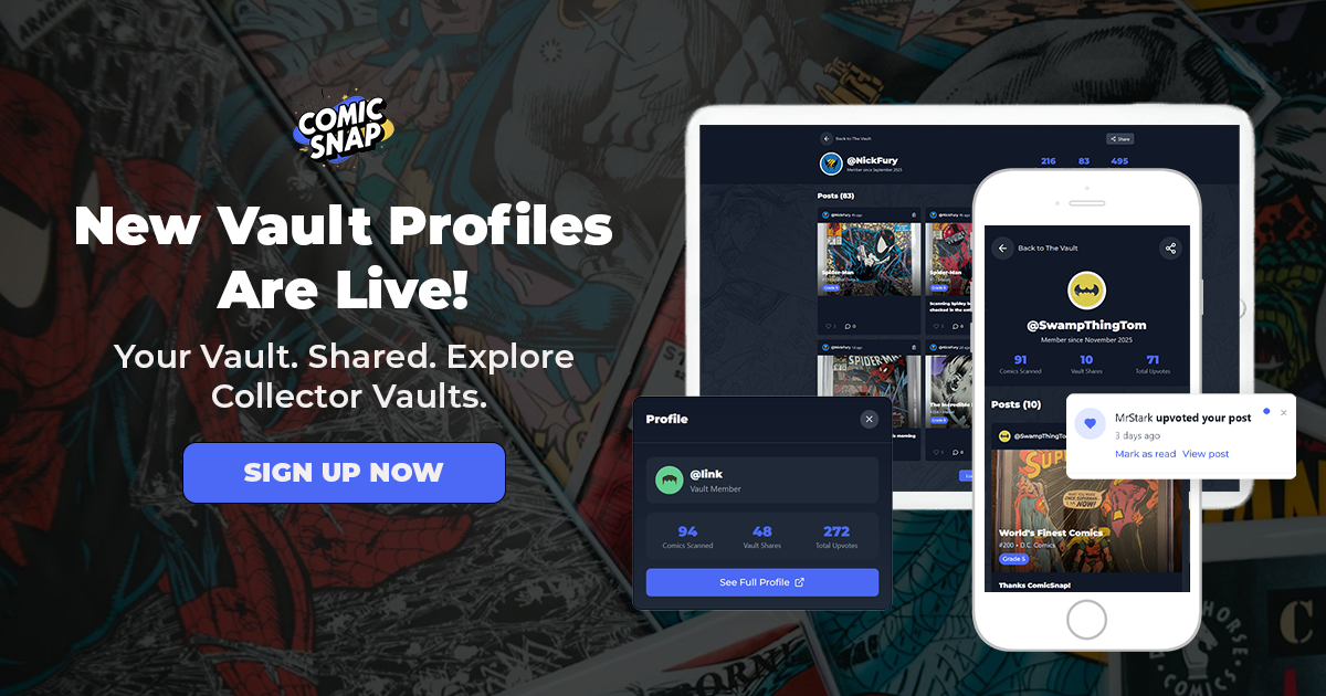 Introducing Vault Profiles to ComicSnap