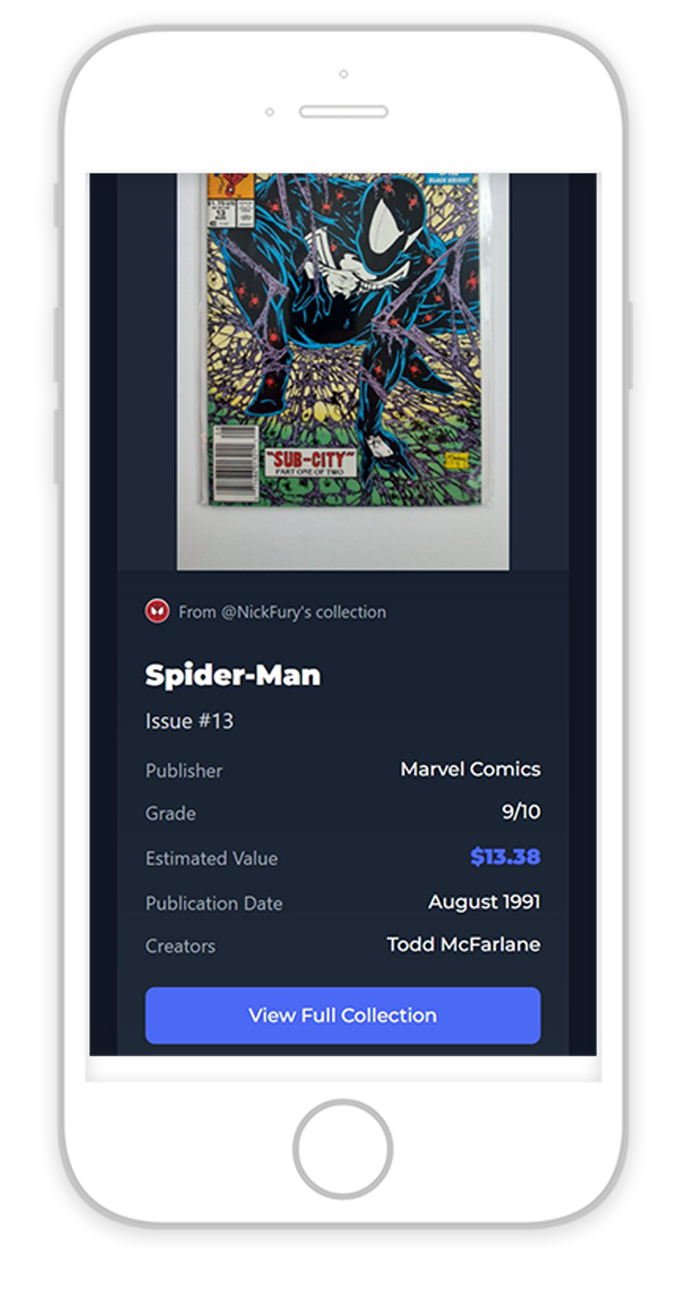 Public comic detail pages