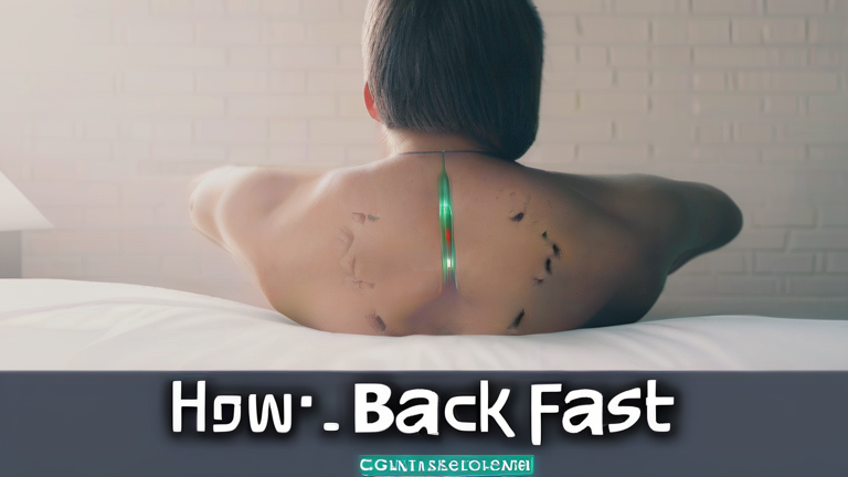 How to get rid of back pain fast