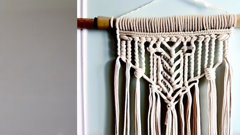 DIY Macrame Wall Hanging: Boho Chic at Home