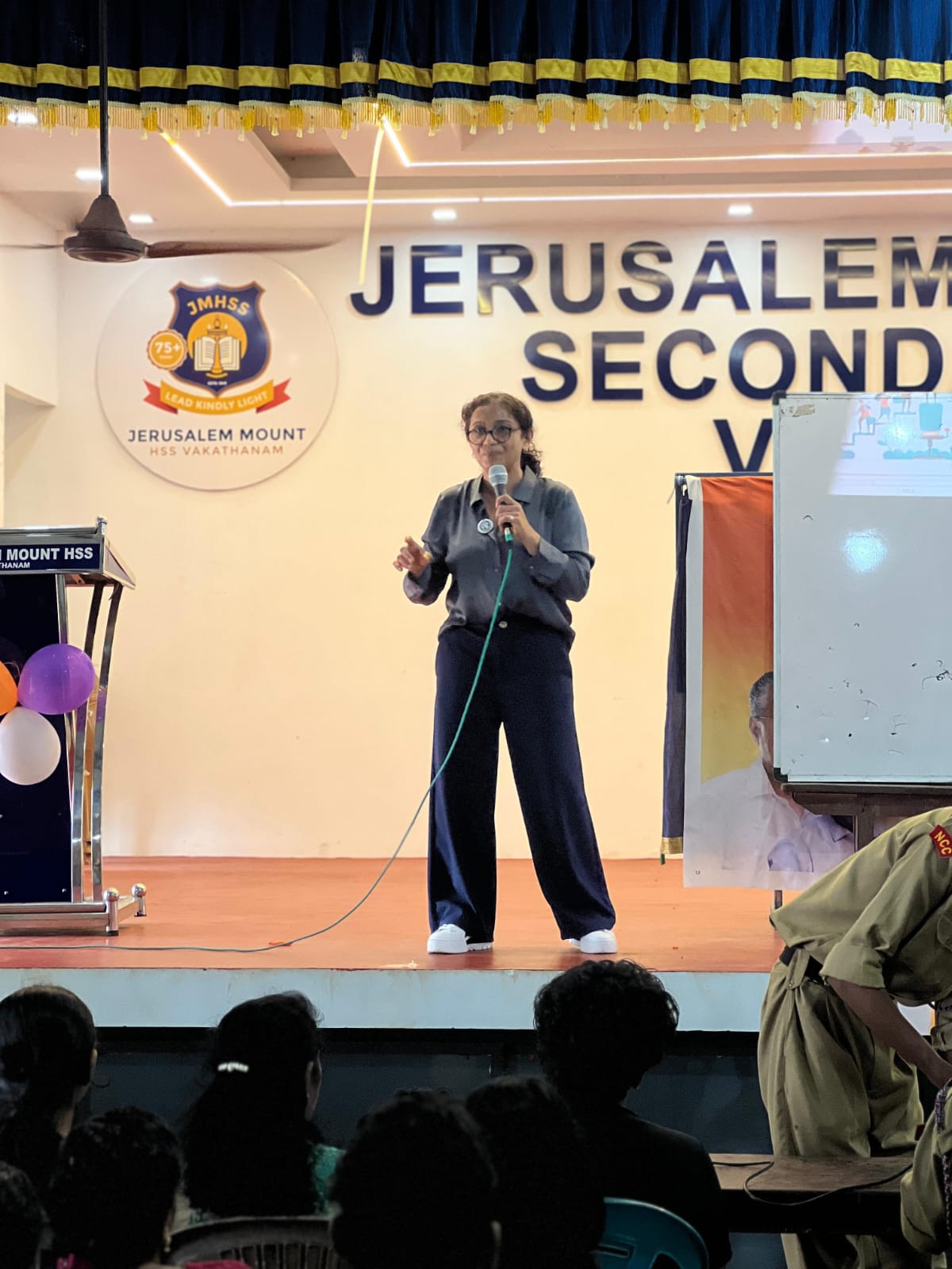 Session at Jerusalem Mount HSS