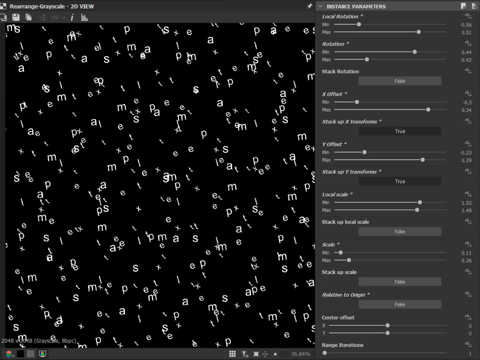 Rearrange - Tool for Substance Suite