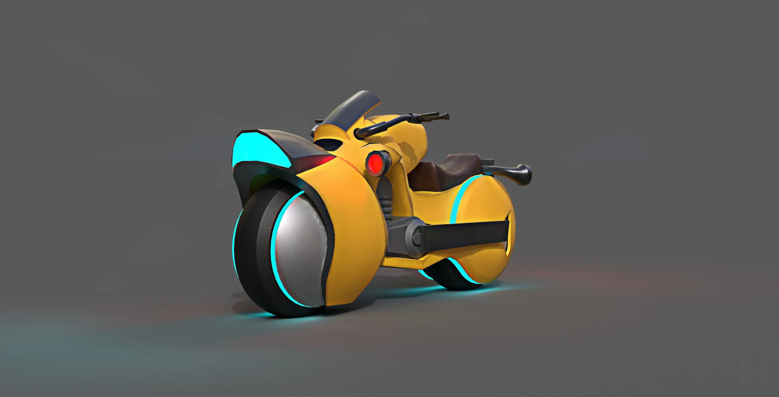 Sci-fi Bike Game Ready 5