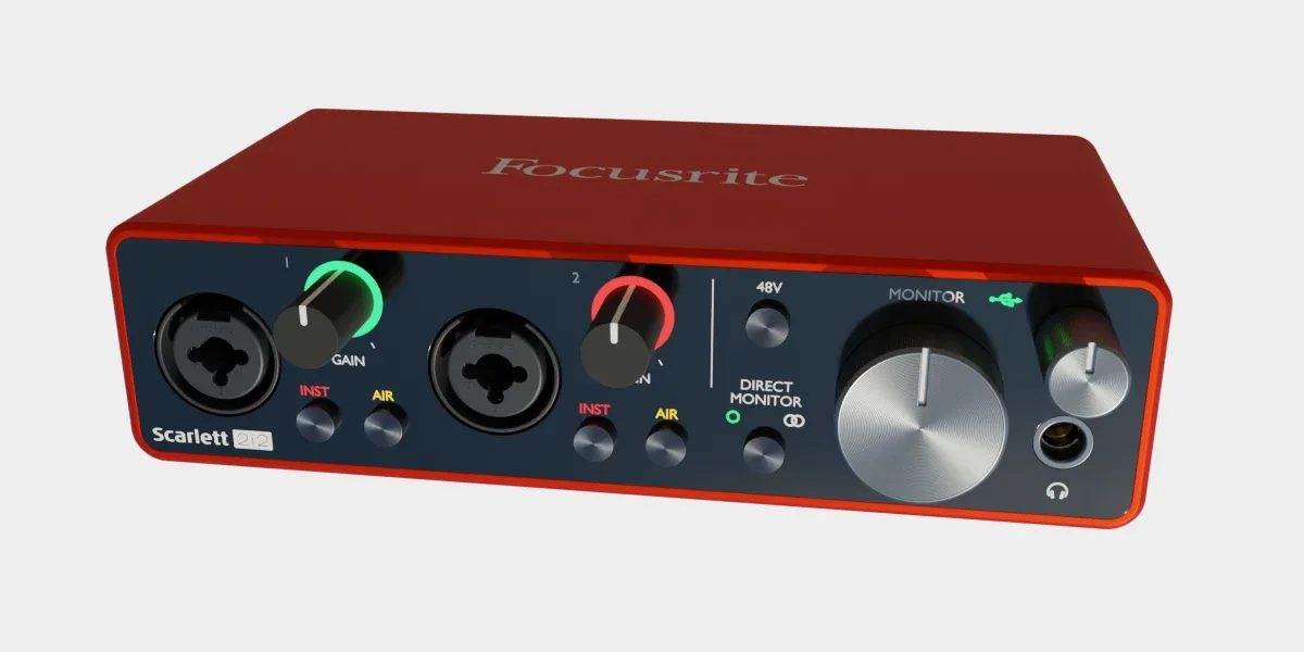 Focusrite Scarlett 2i2 3Gen