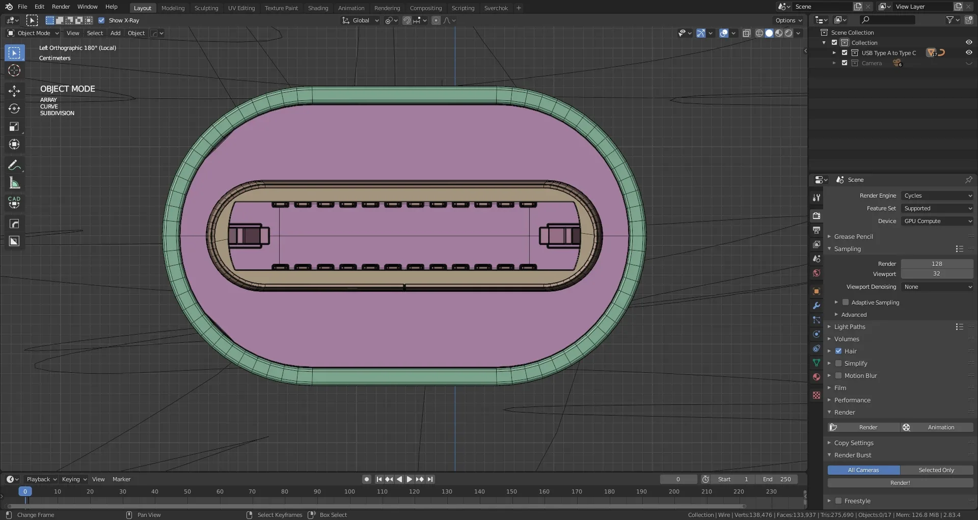 Usb Type A to Type C