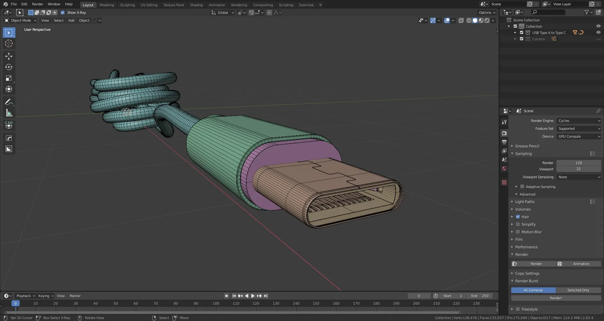 Usb Type A to Type C