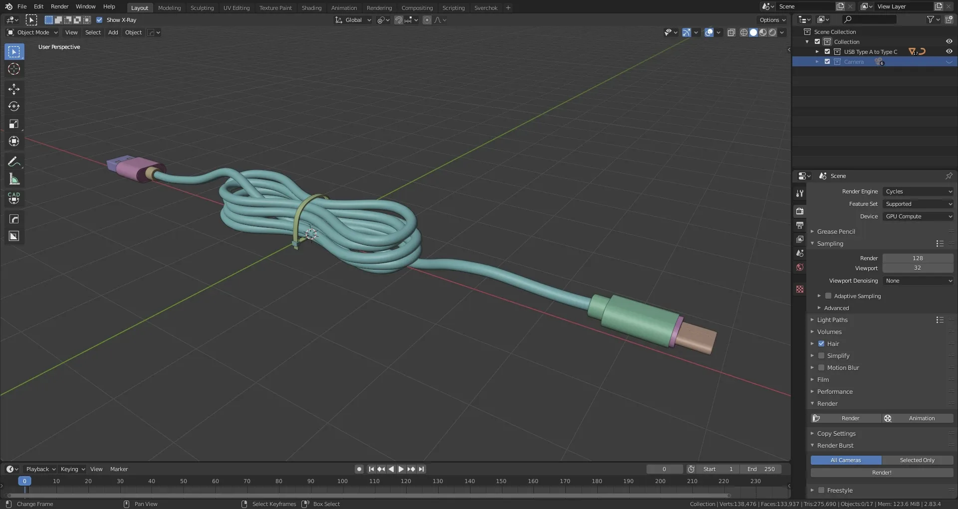 Usb Type A to Type C