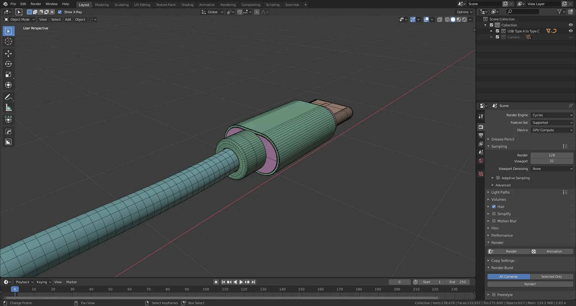 Usb Type A to Type C