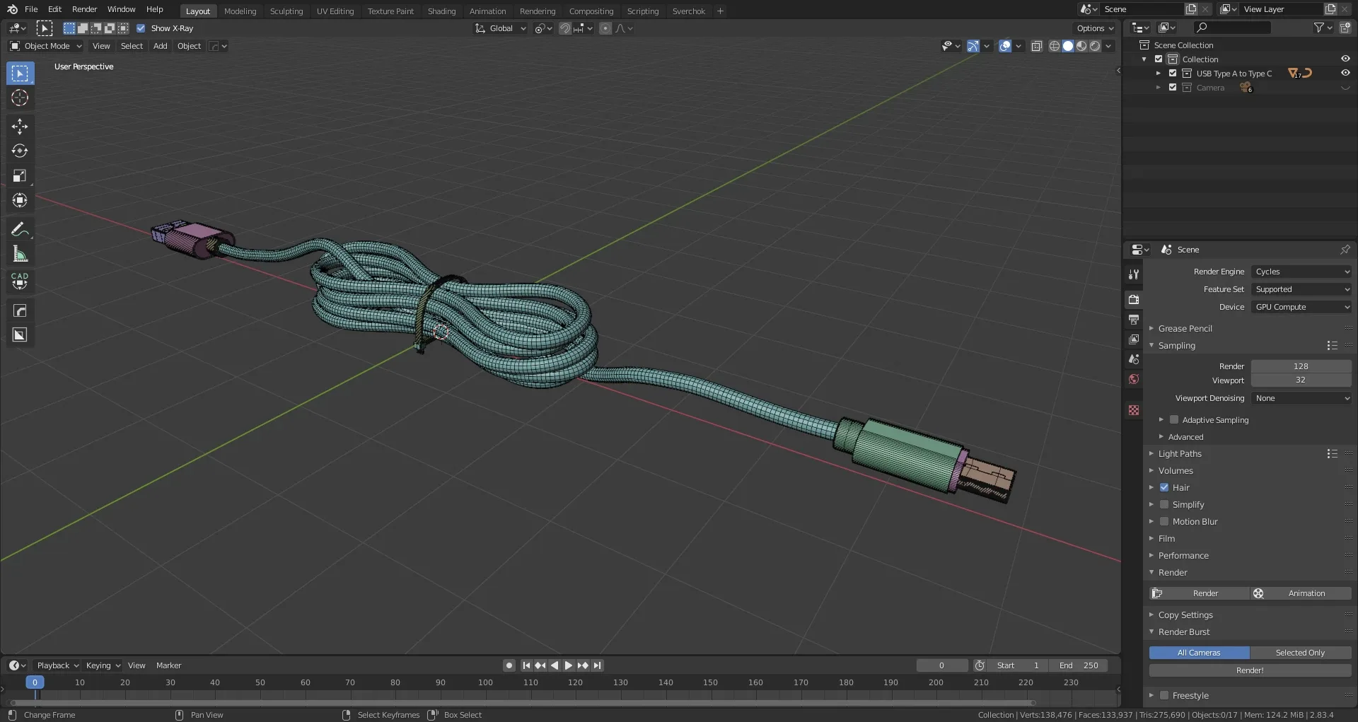 Usb Type A to Type C
