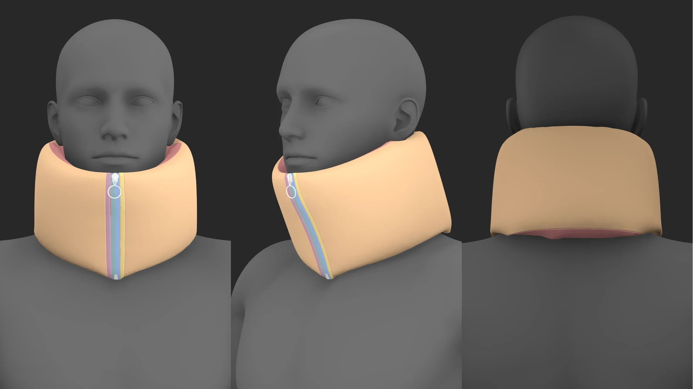 Basic scarves pack. Marvelous / CLO 3D / zprj obj fbx