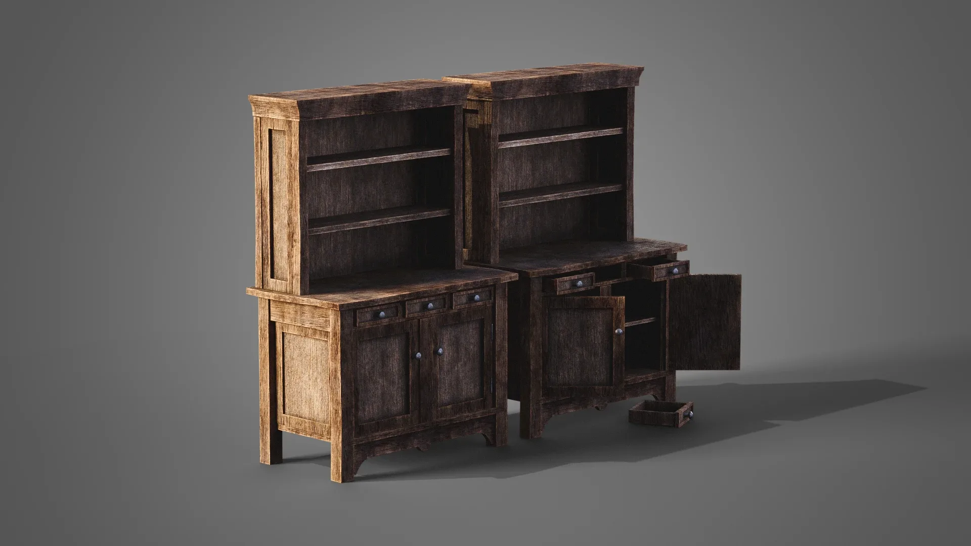 Wooden cabinet