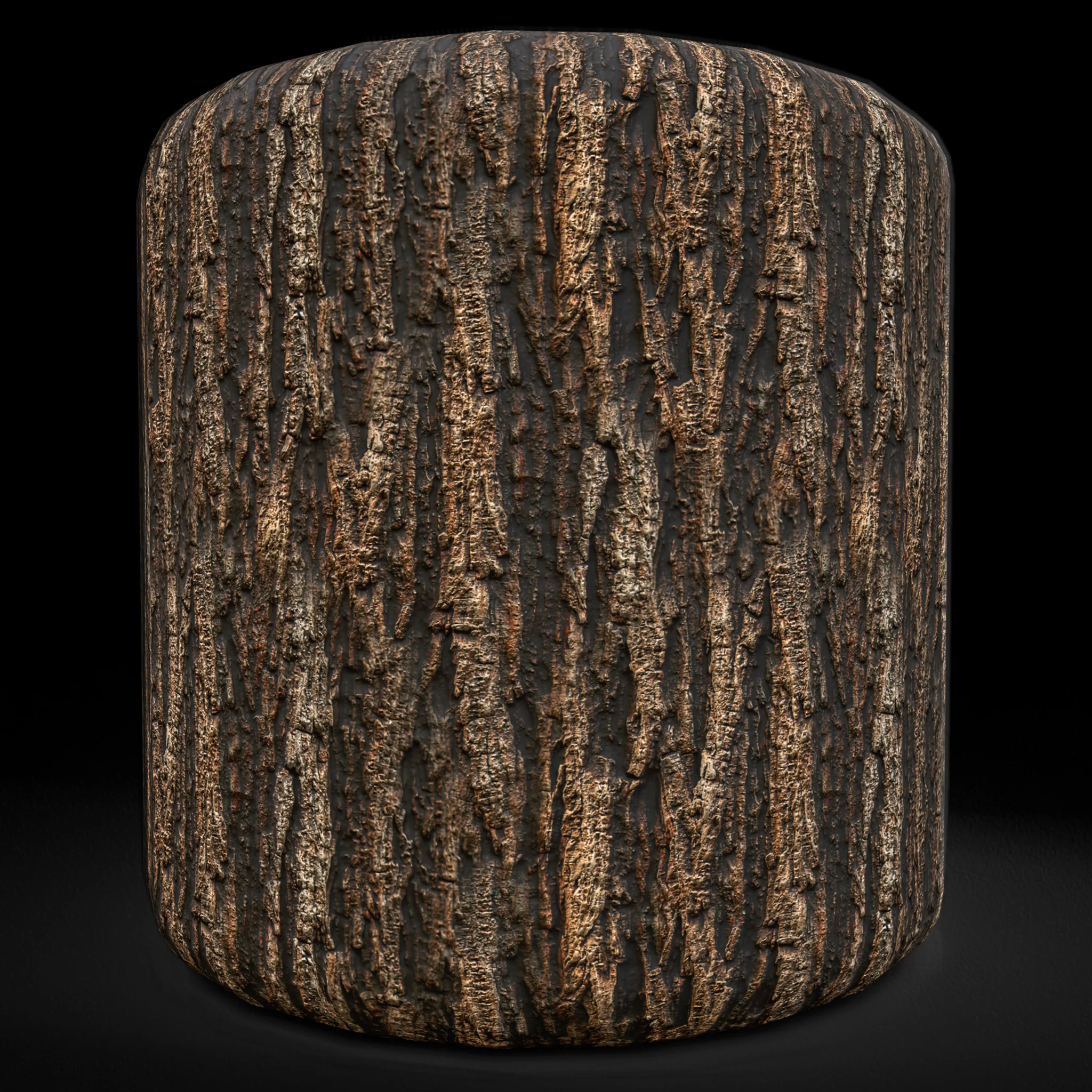 Wood Bark Texture 4K