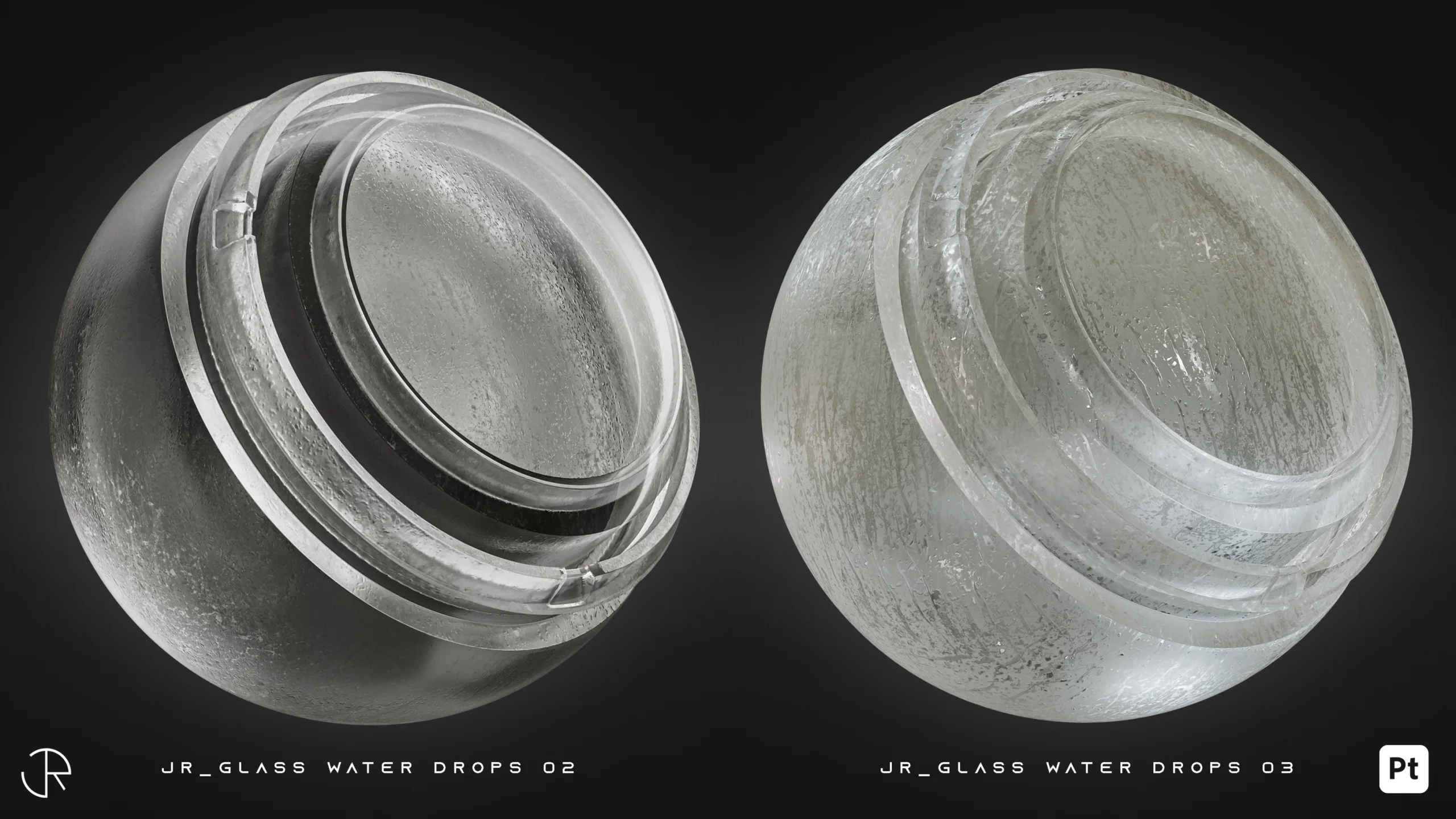 Glass Smart Materials for Substance 3D Painter