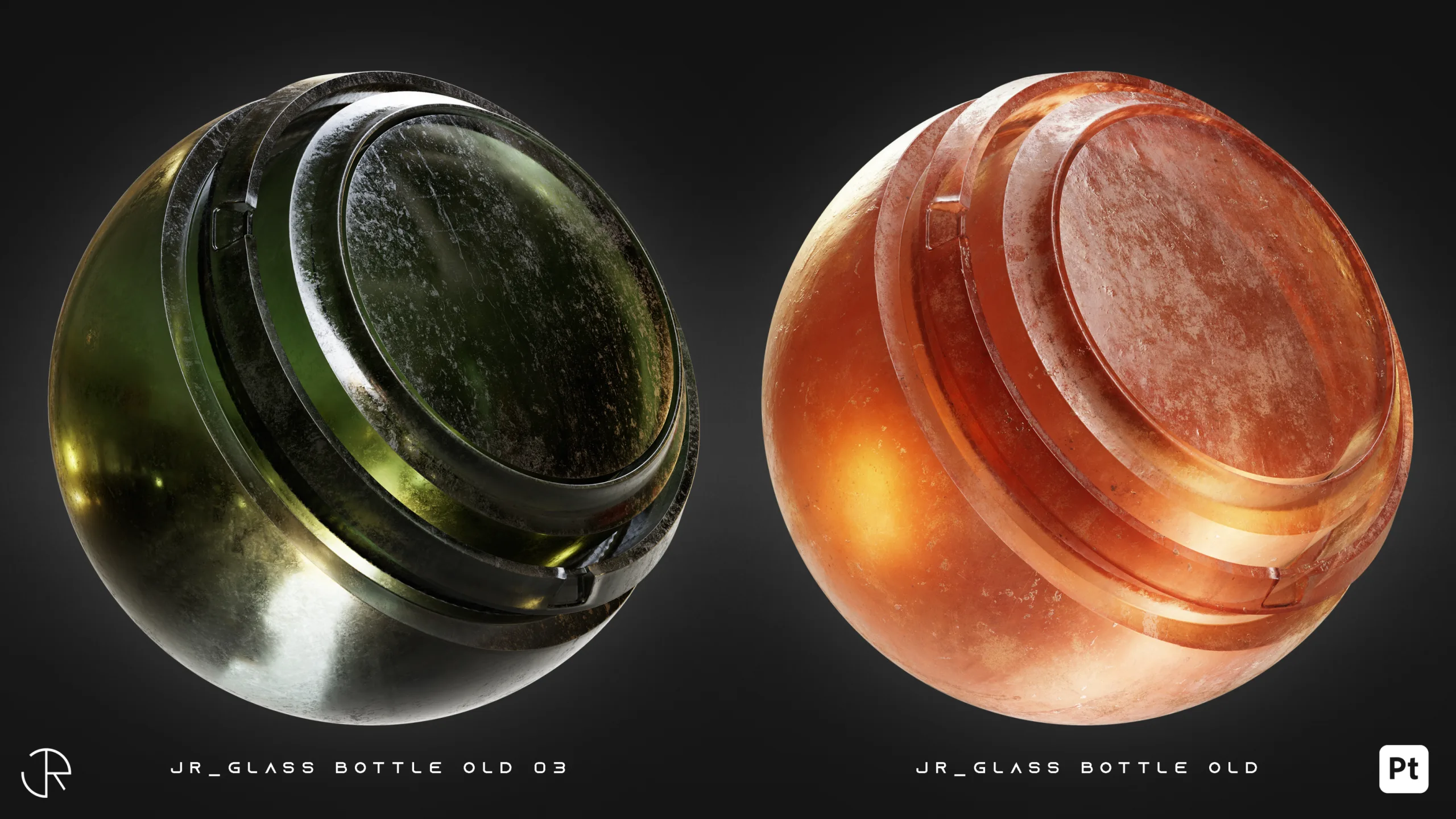 Glass Smart Materials for Substance 3D Painter