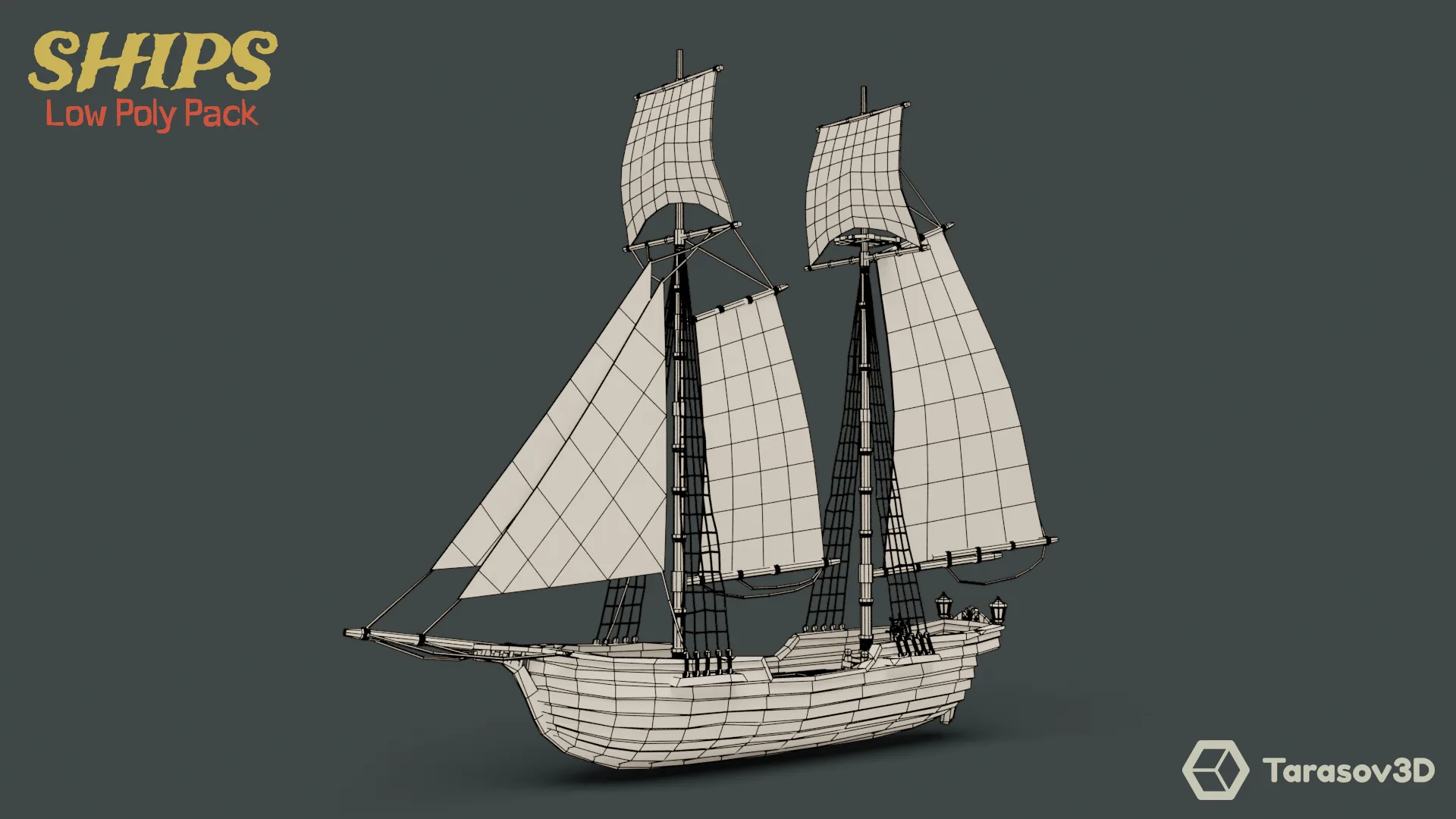 Ships Low Poly Pack