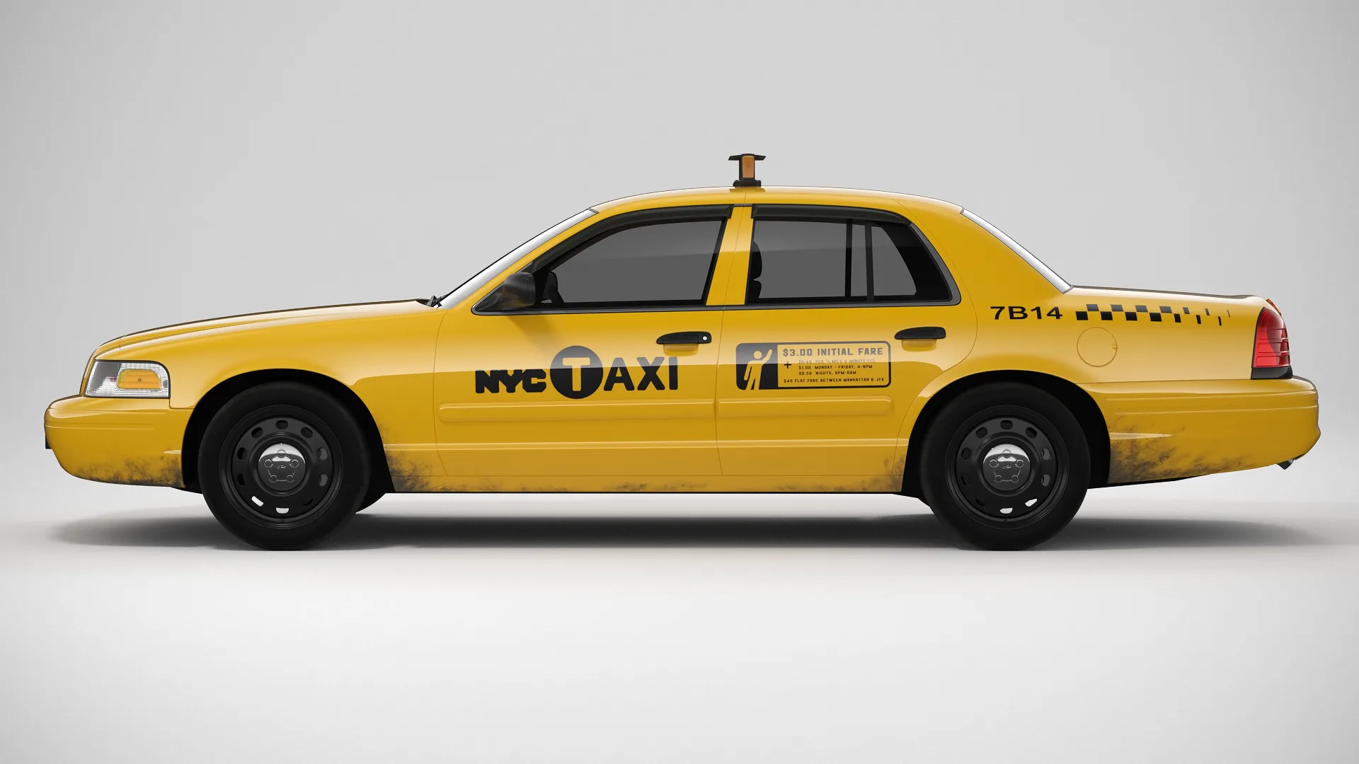Ford Crown Victoria NYC Taxi