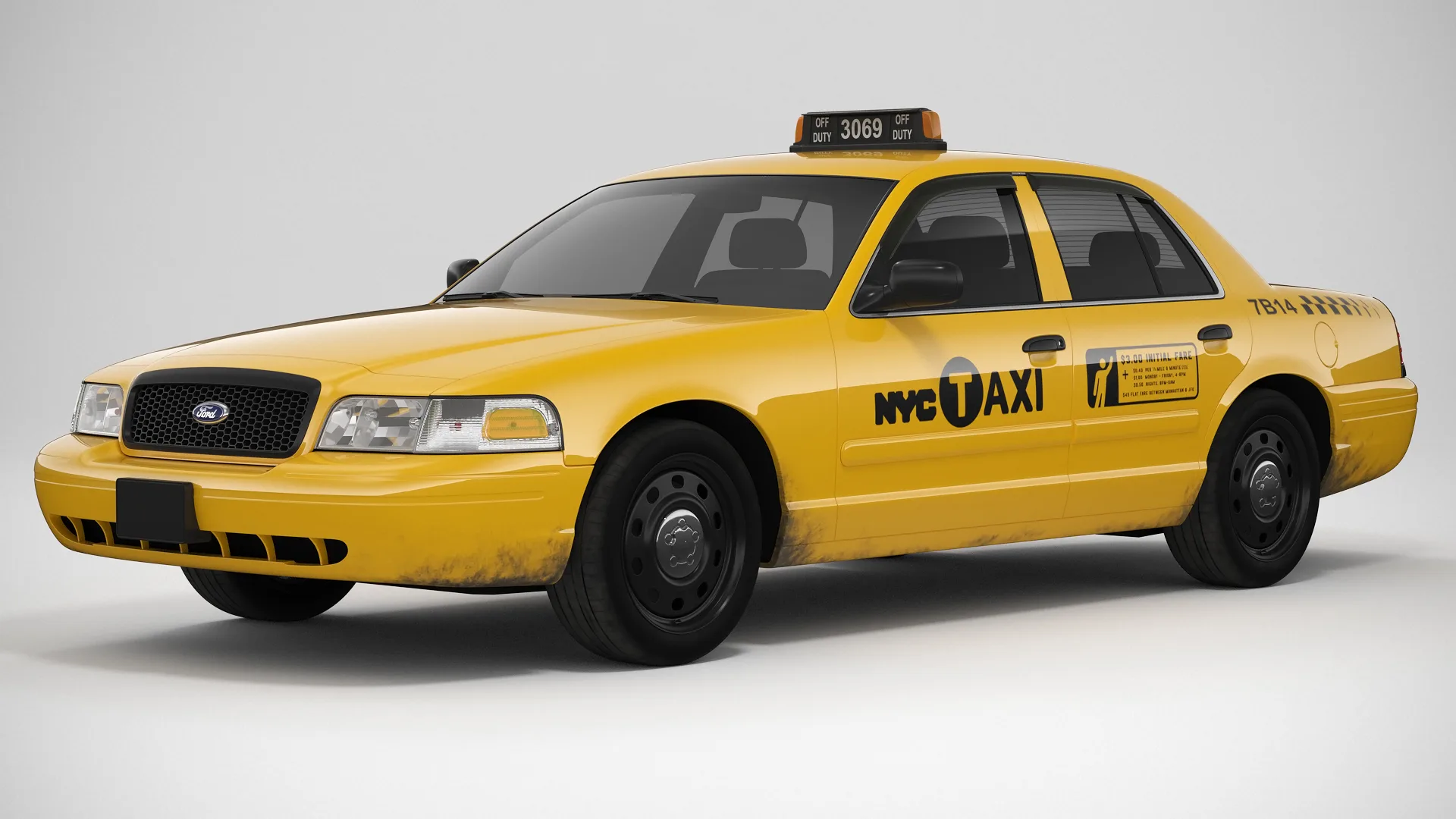 Ford Crown Victoria NYC Taxi