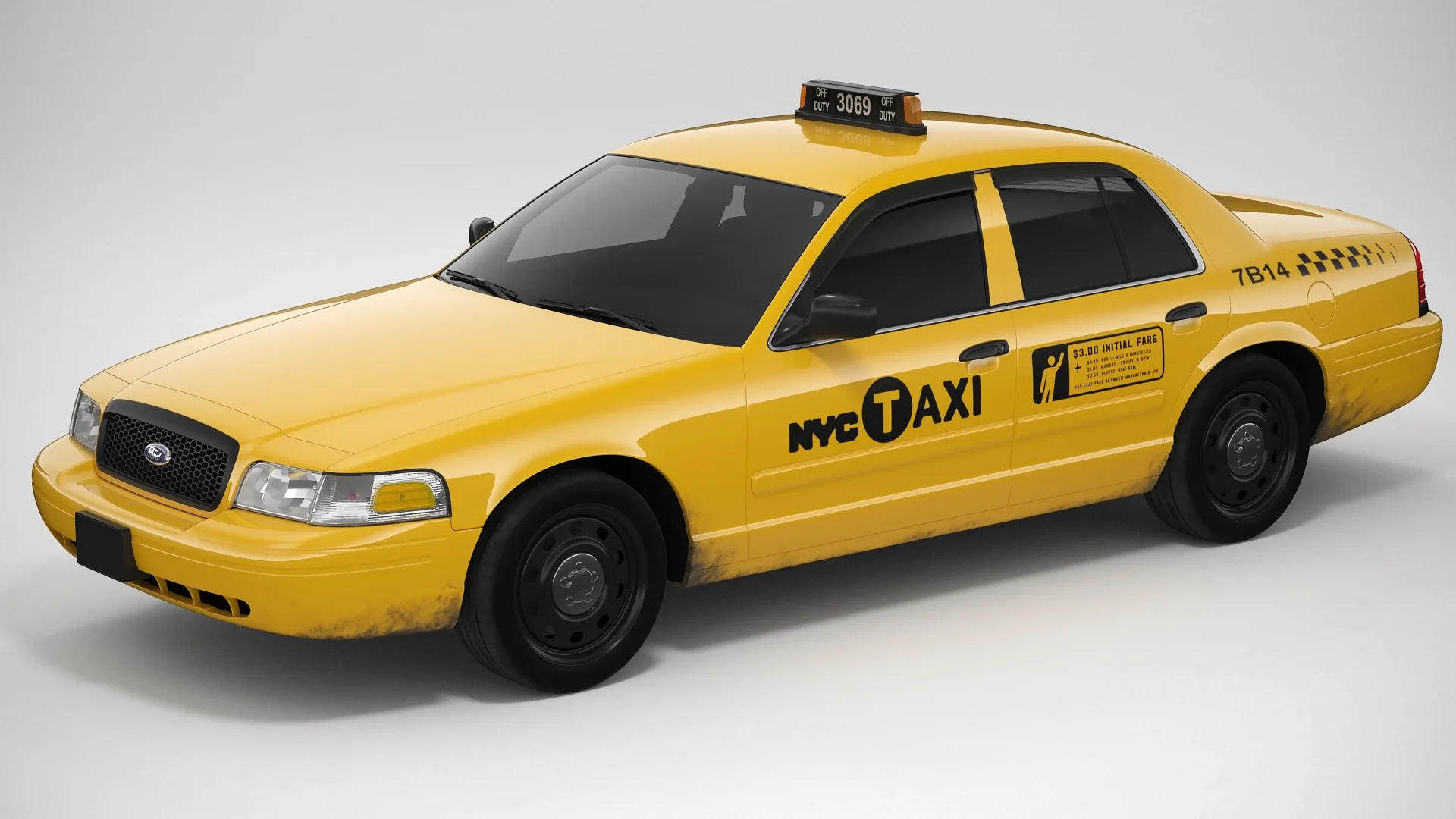 Ford Crown Victoria NYC Taxi