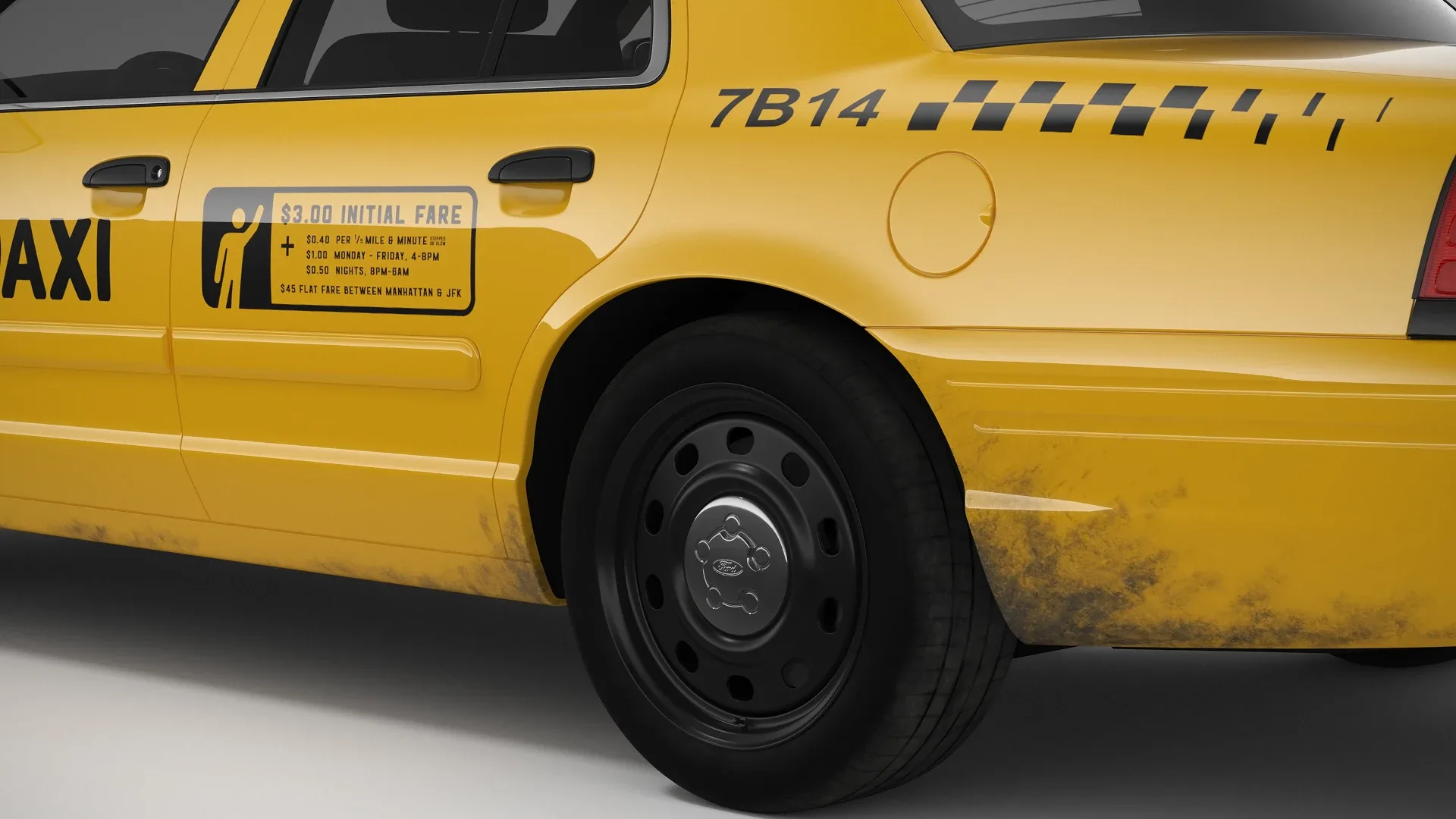 Ford Crown Victoria NYC Taxi