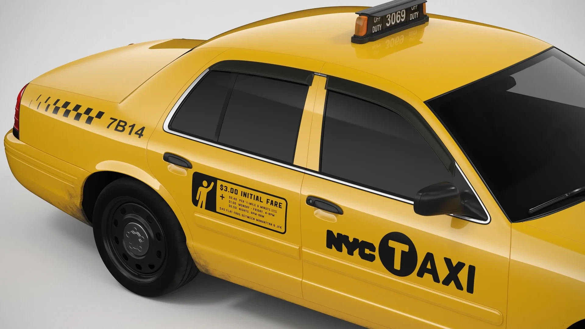 Ford Crown Victoria NYC Taxi