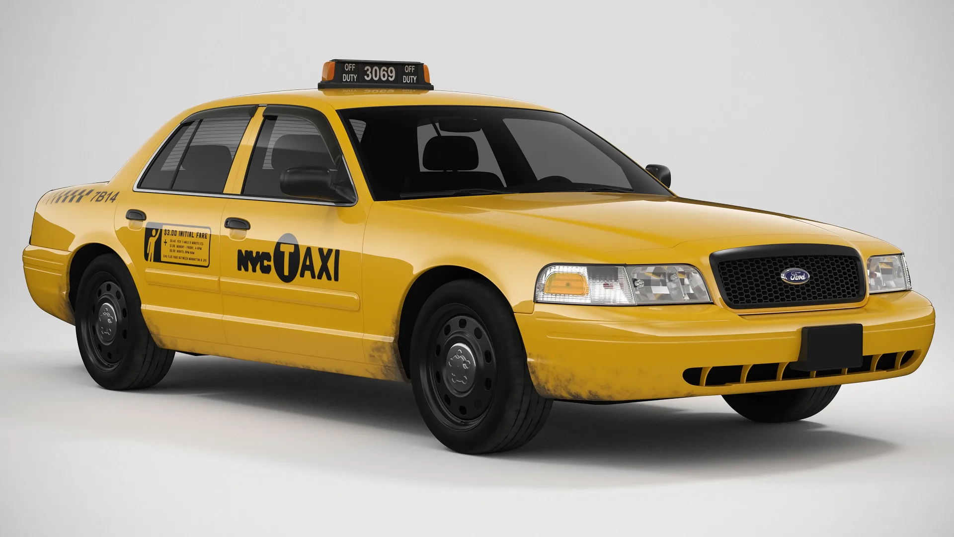 Ford Crown Victoria NYC Taxi