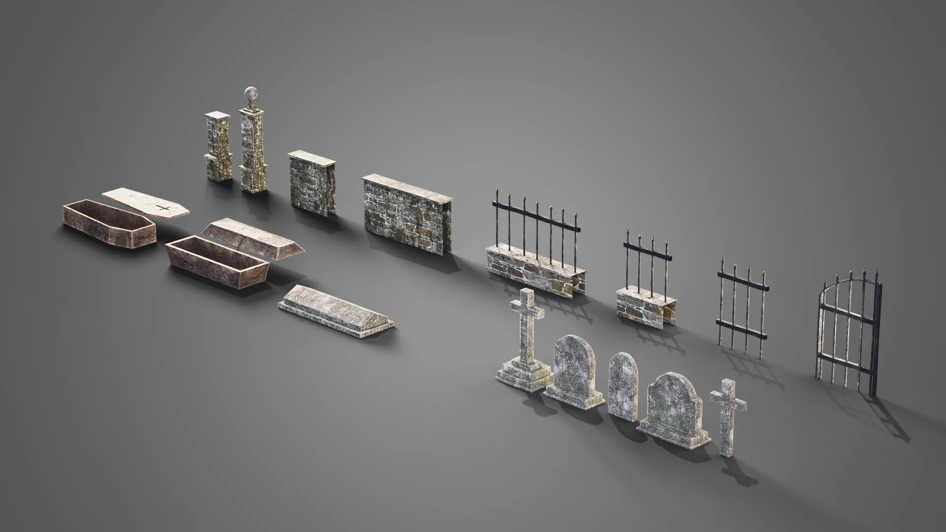 Graveyard set