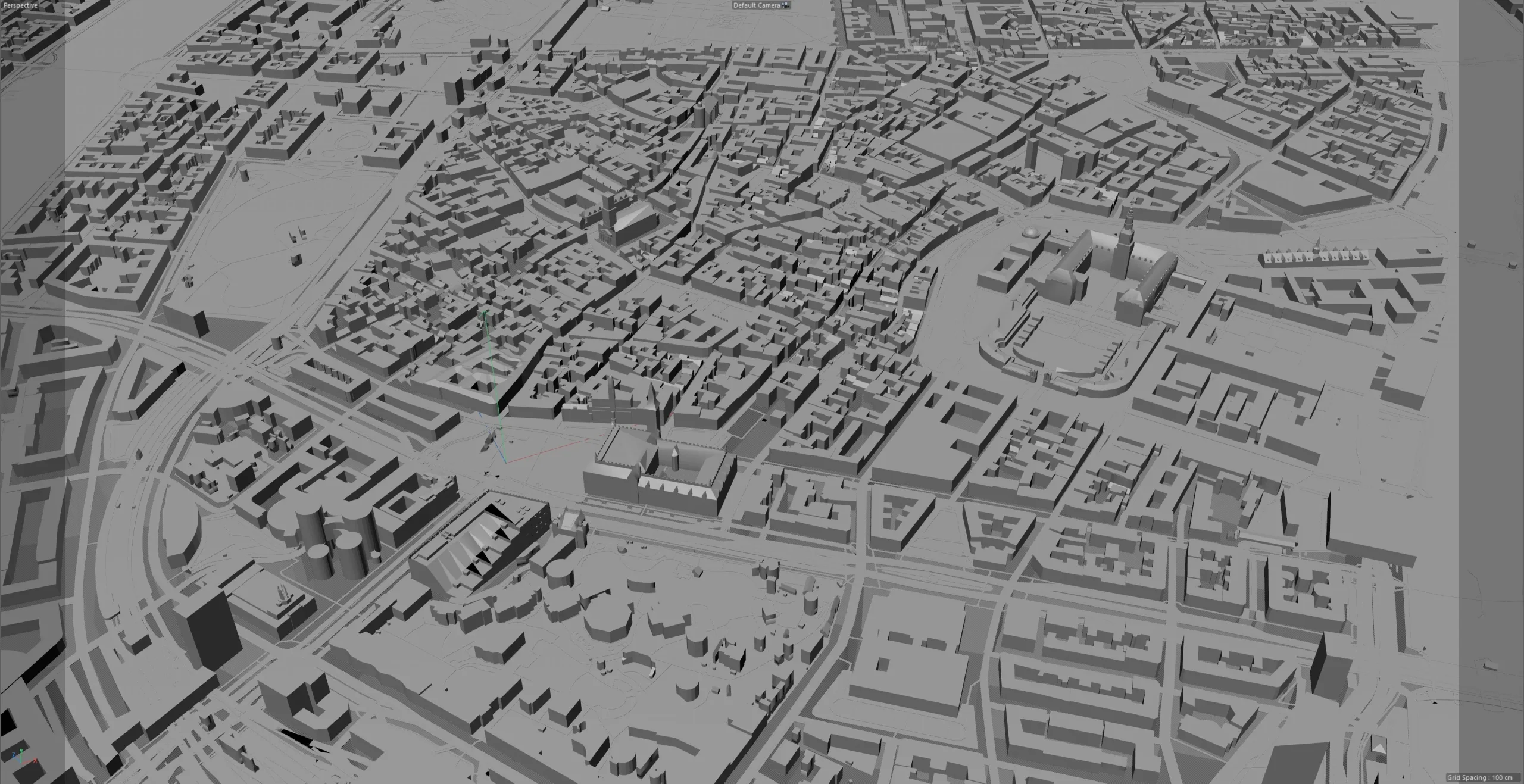 Copenhagen City Denmark 3D Model 30km