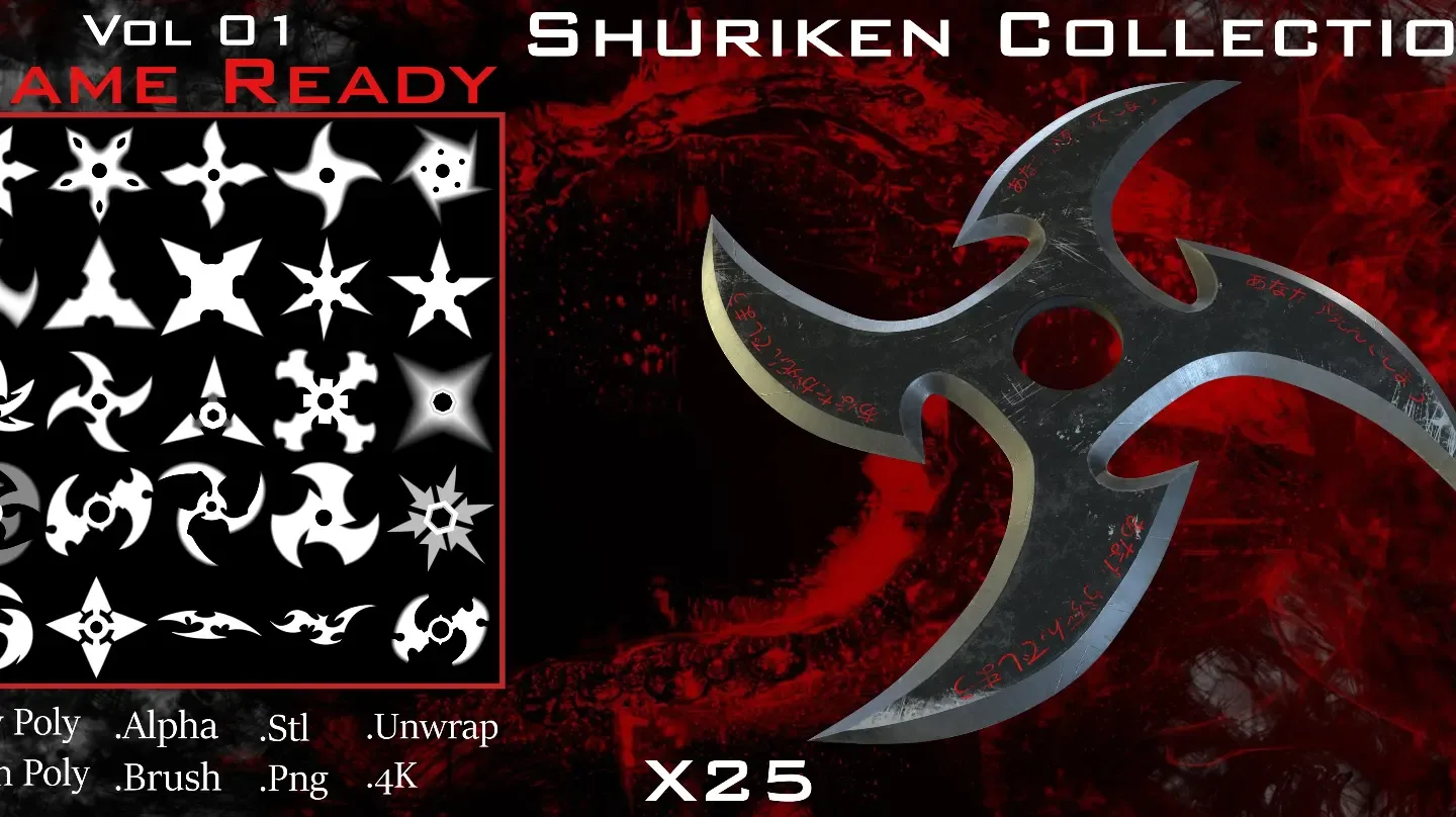 Shuriken_Collection_001