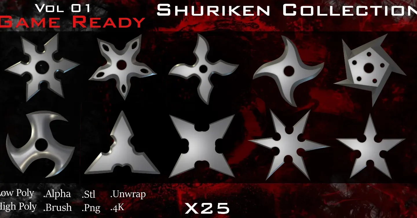 Shuriken_Collection_001