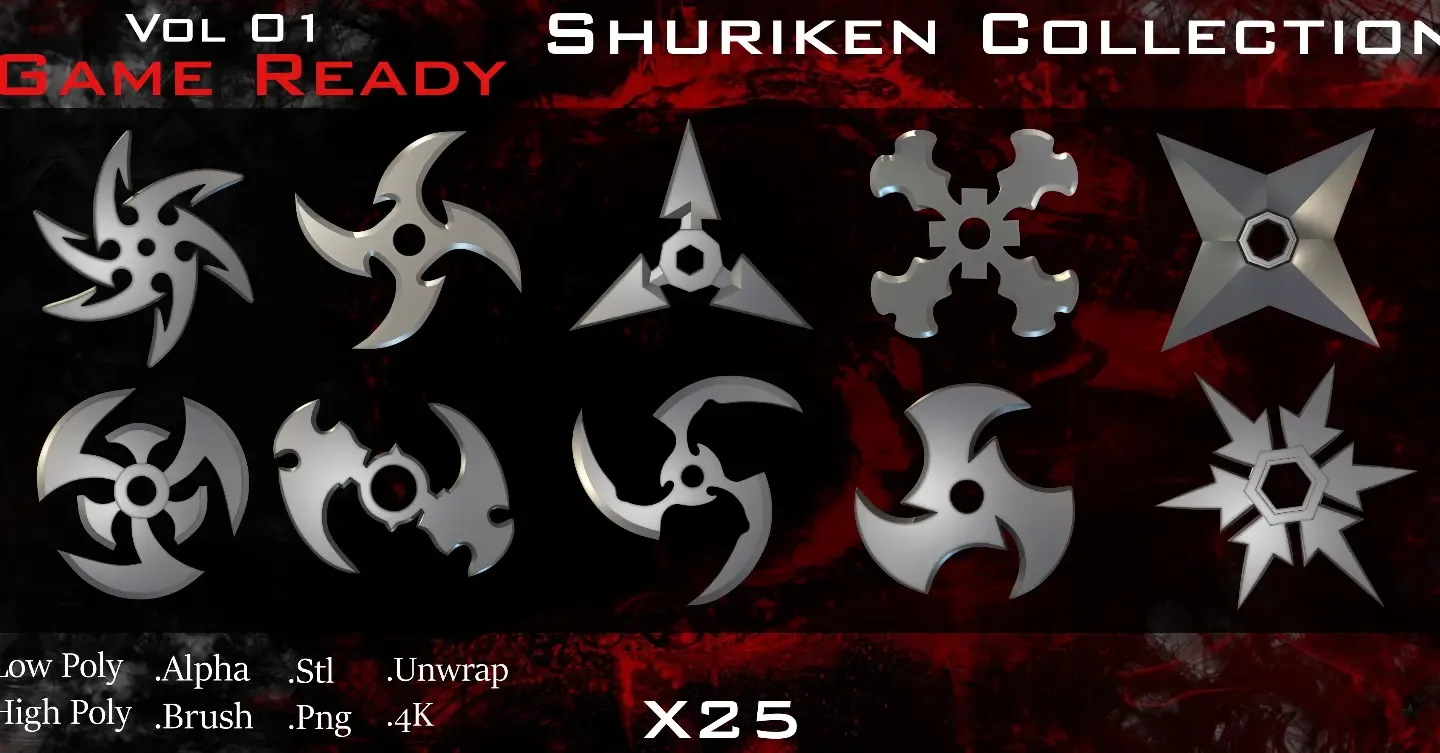 Shuriken_Collection_001