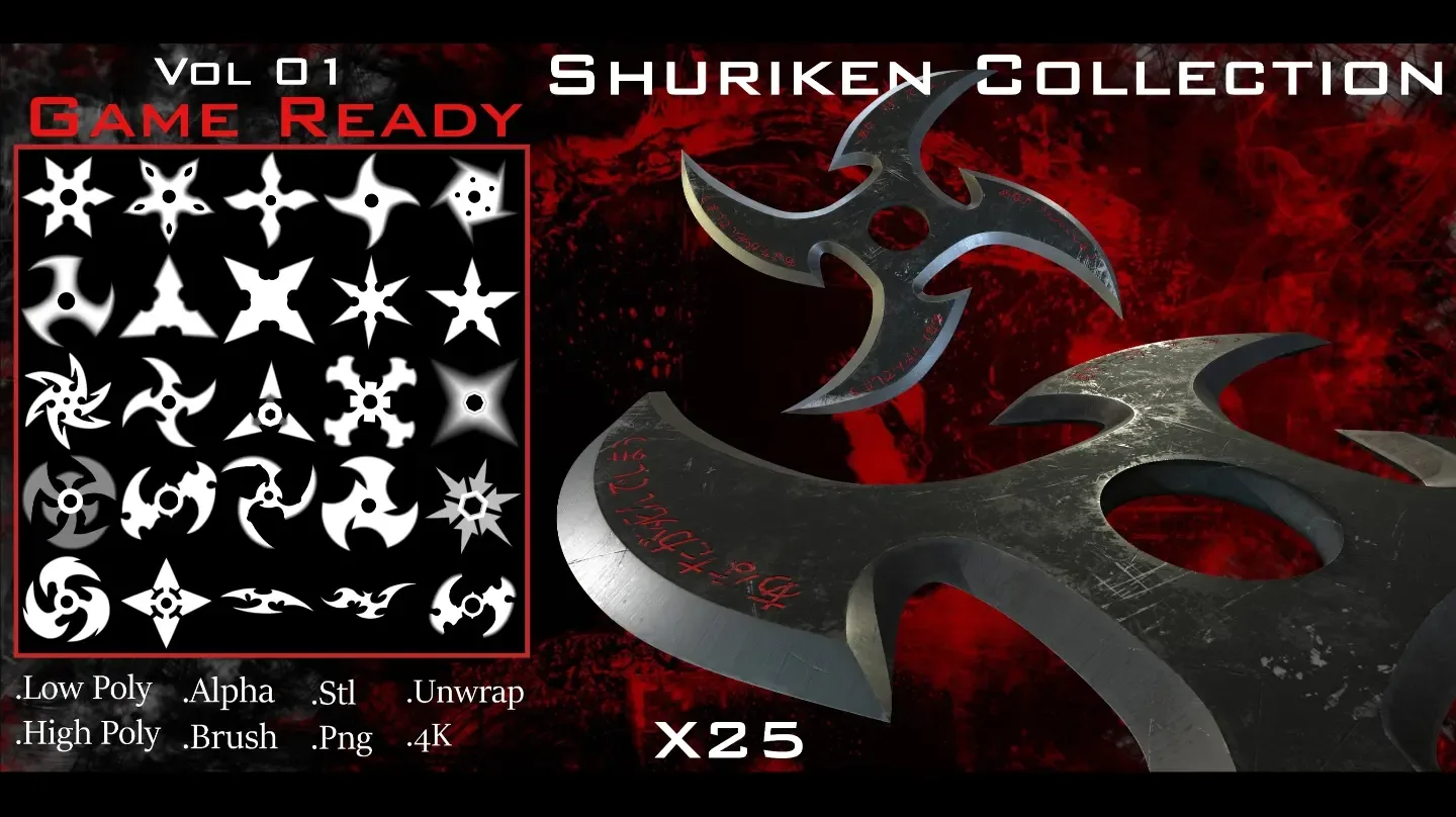 Shuriken_Collection_001