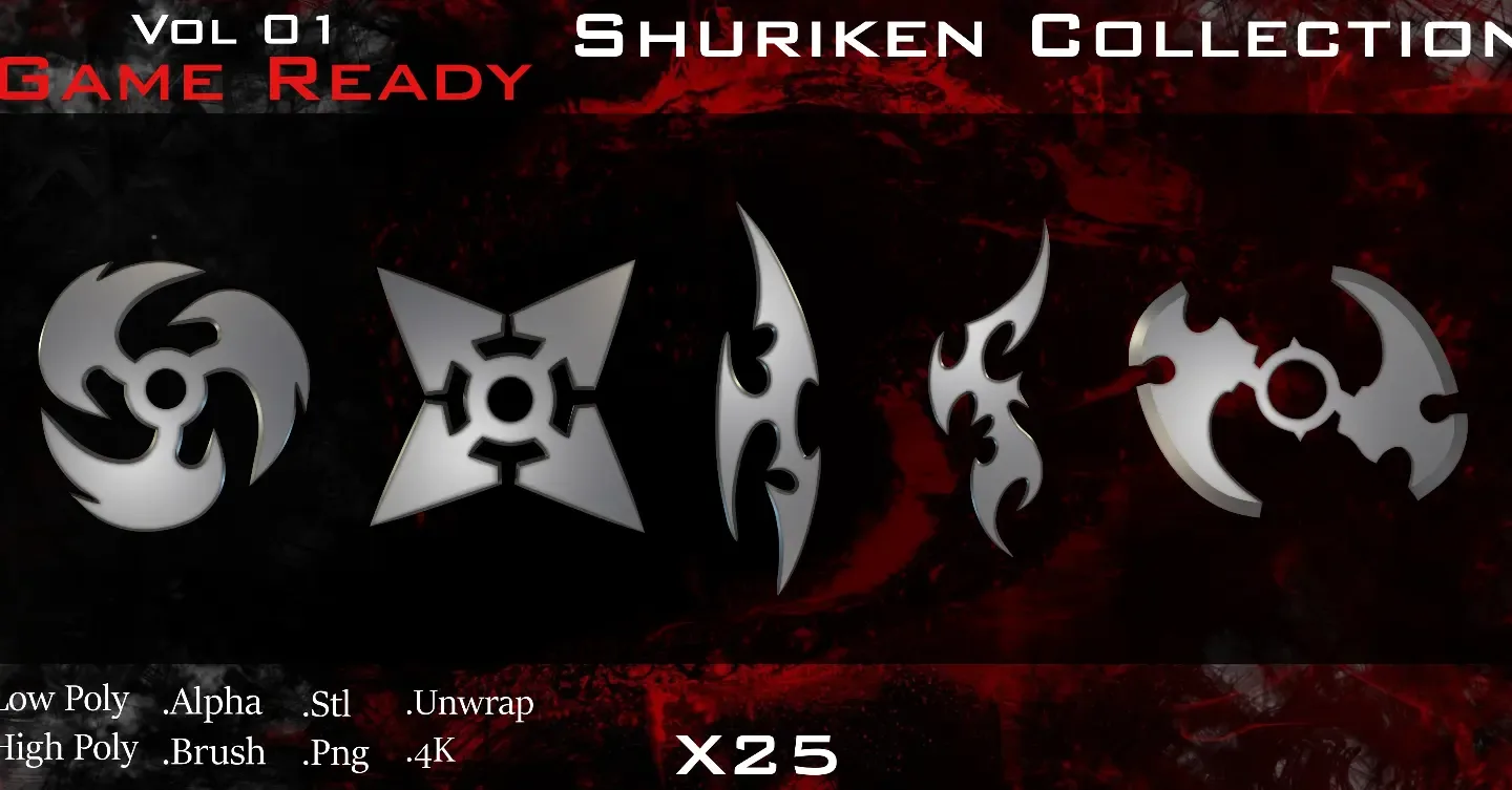 Shuriken_Collection_001