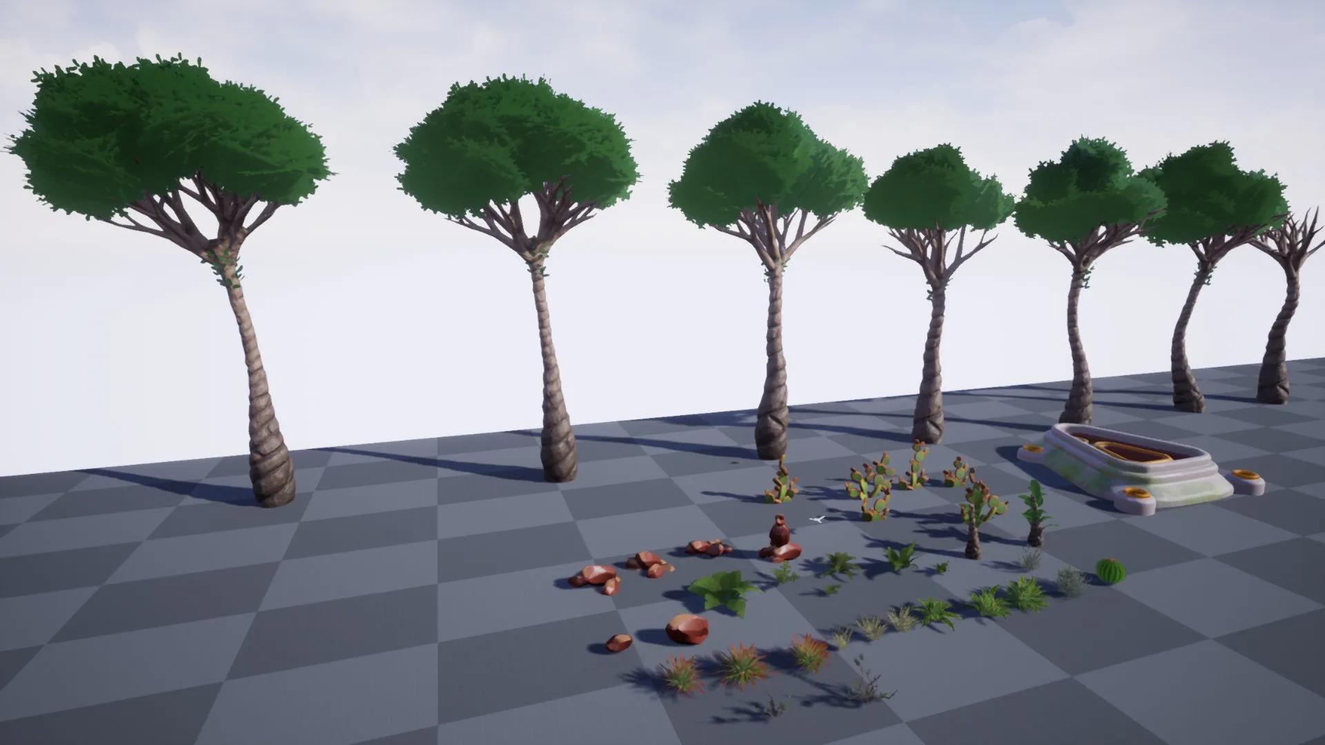 Stylized Desert Environment