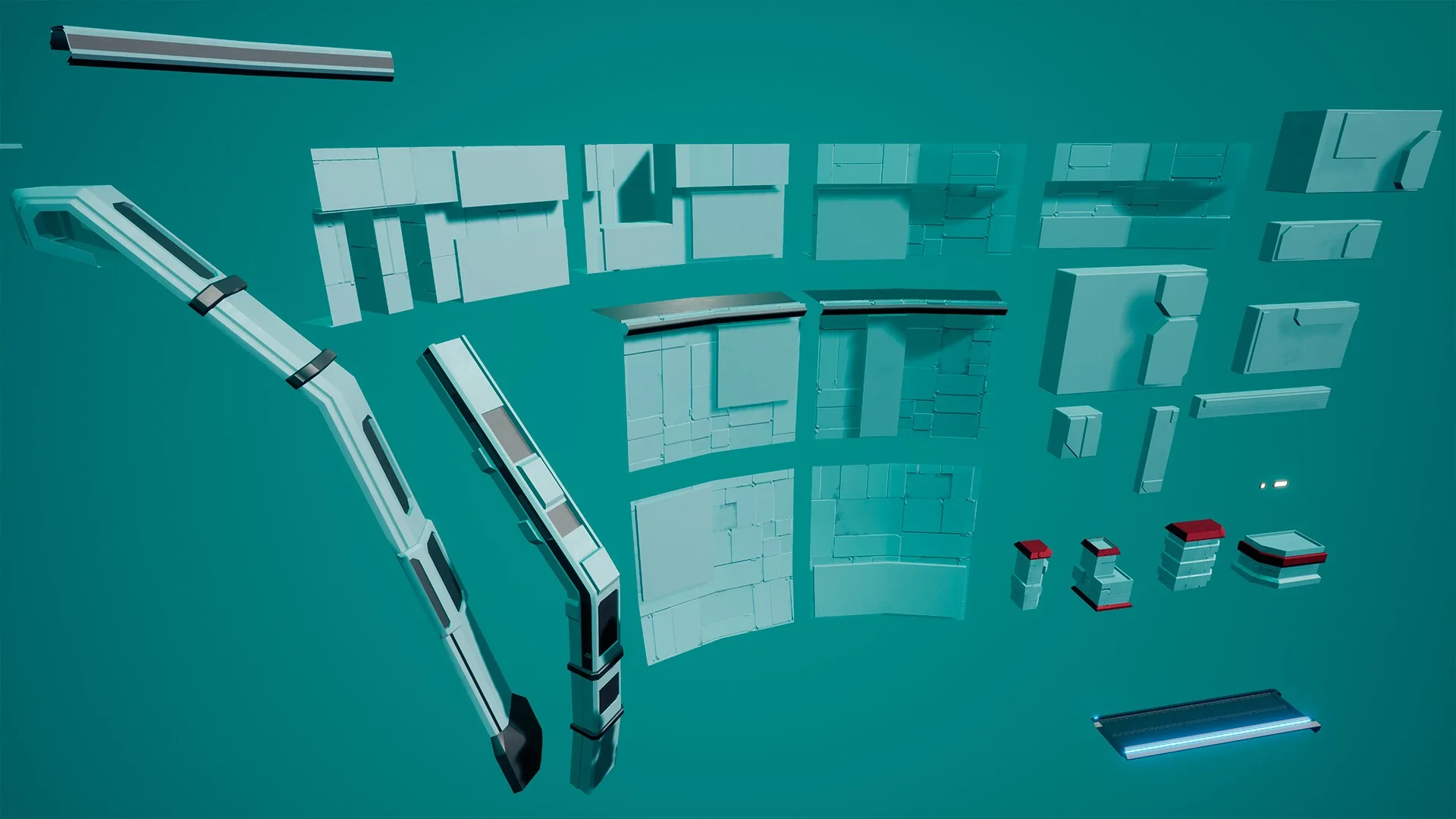 Stylized Space Station