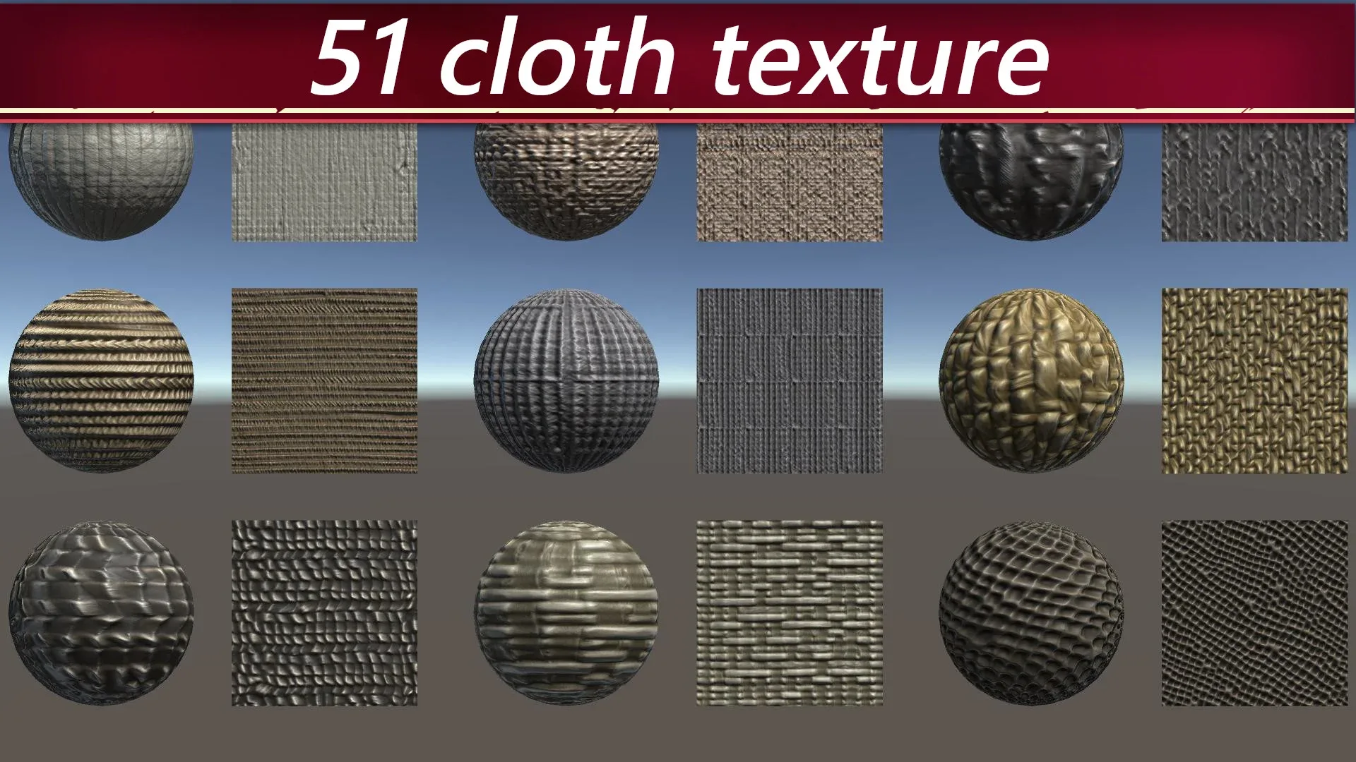 500 PBR Materials/Texture sets