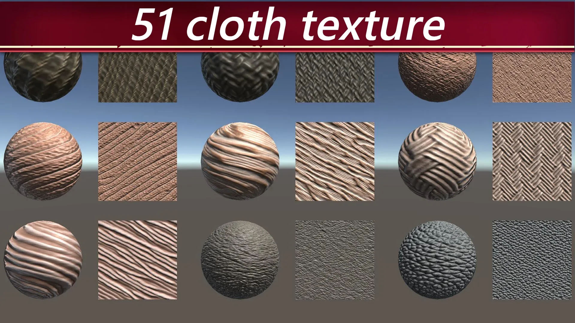 500 PBR Materials/Texture sets