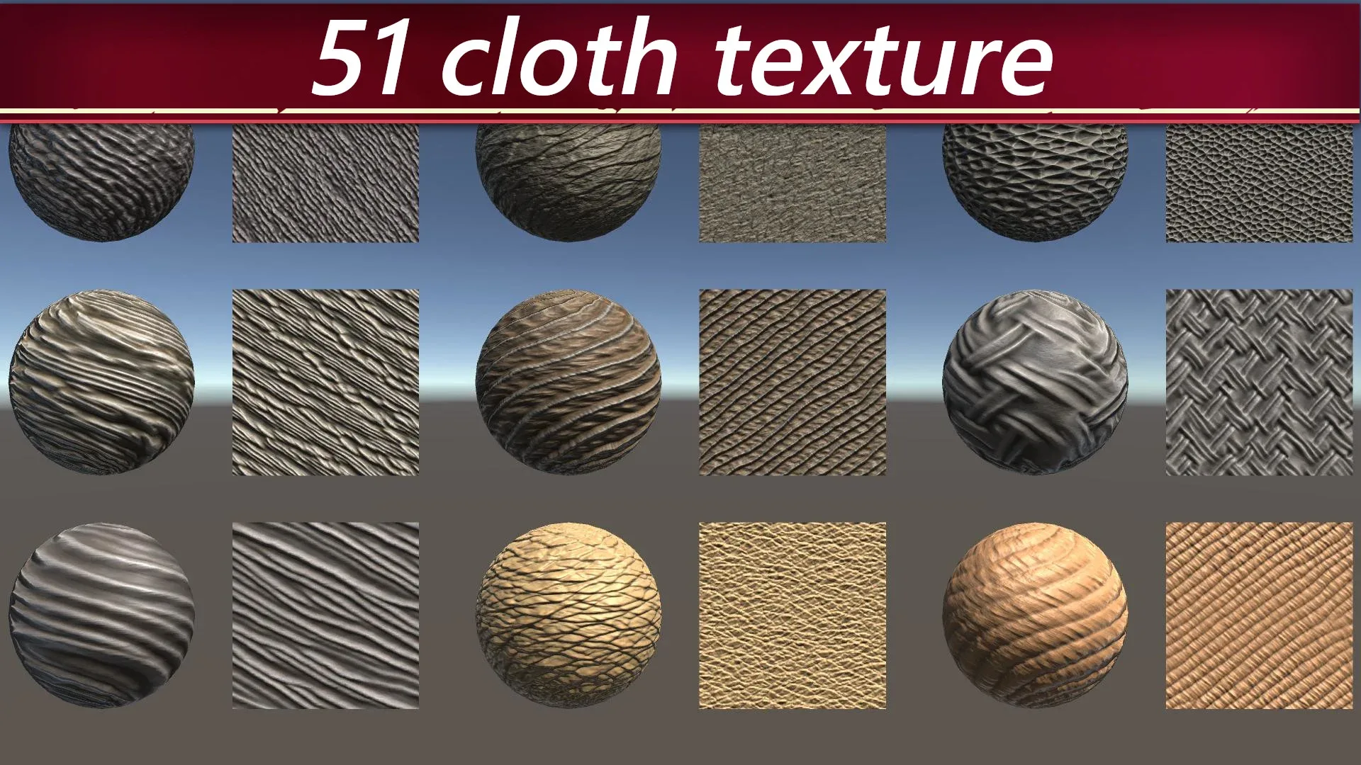 500 PBR Materials/Texture sets